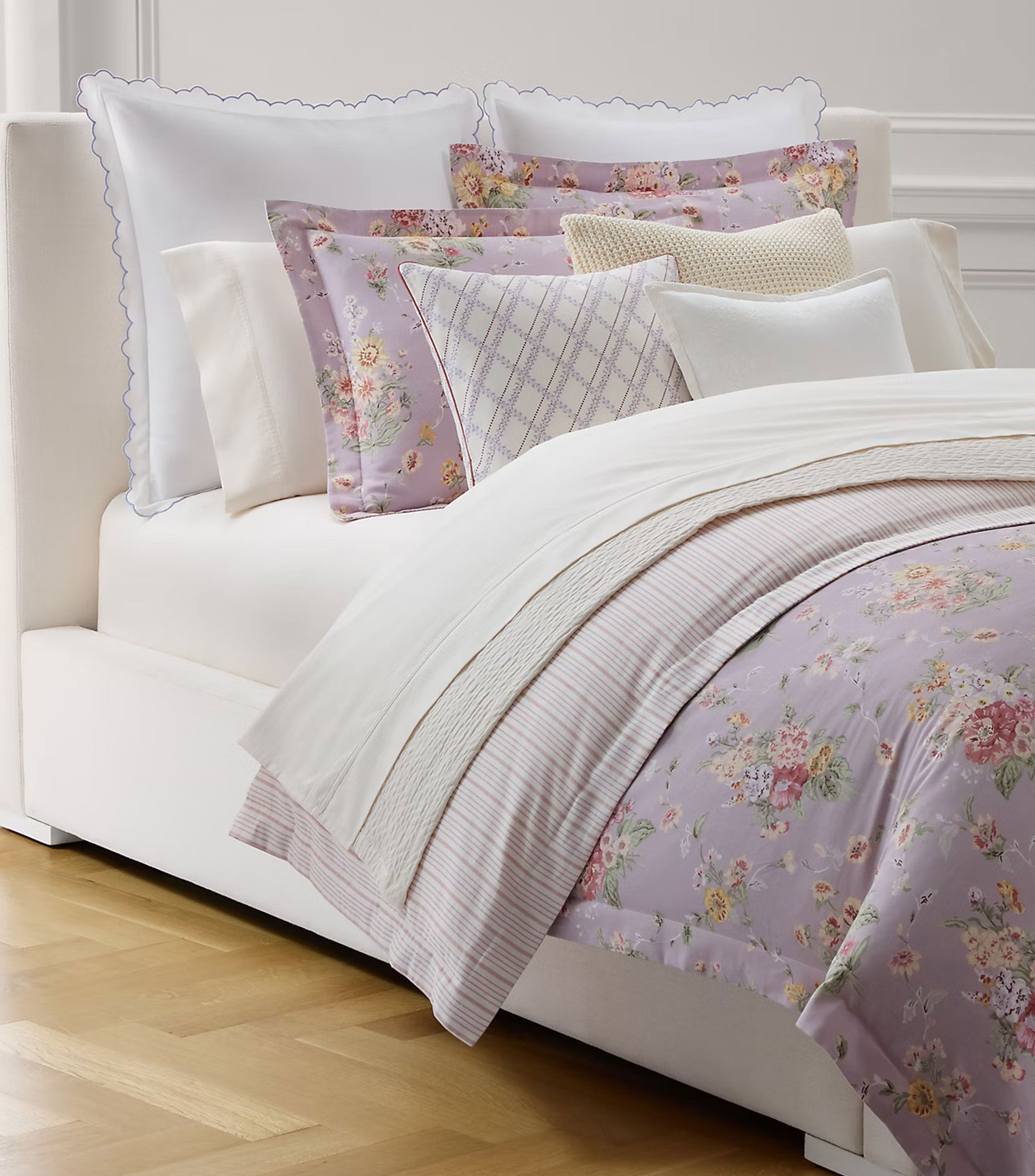 Juego de funda para duvet King Size en algodón Selina multicolor