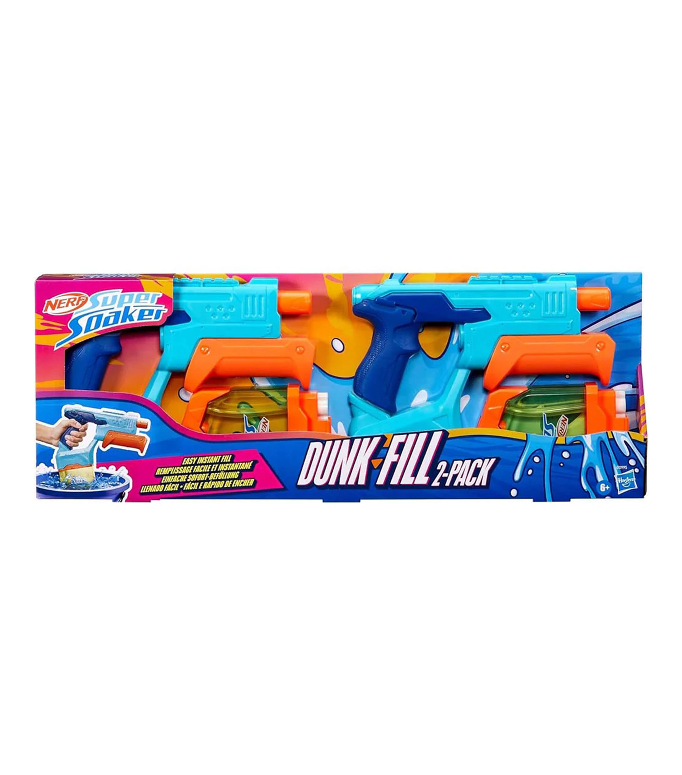 Set 2 Lanzadores de Agua Soa Dunk Fill