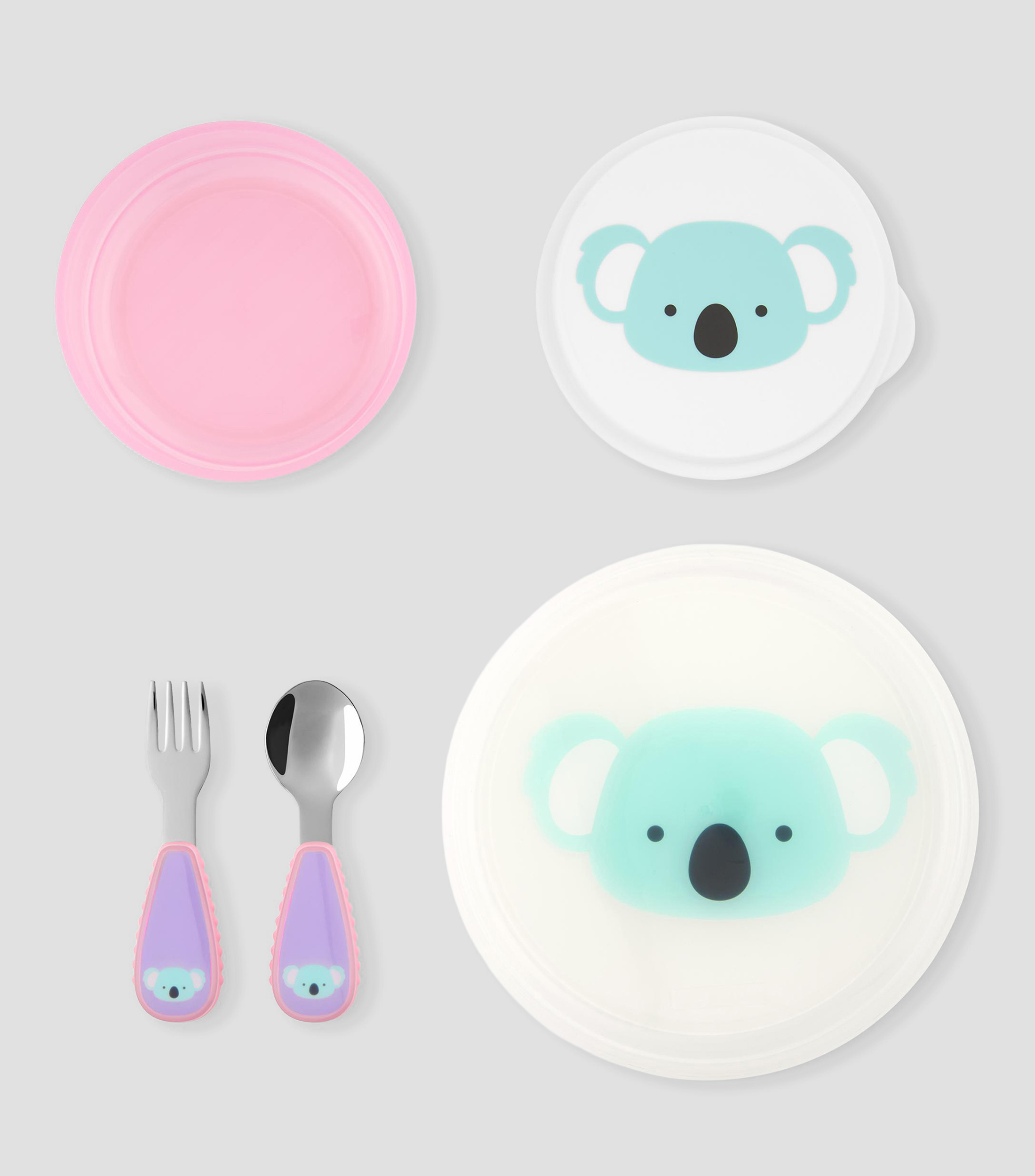 Set de Utensilios para Comida Koala 5 piezas