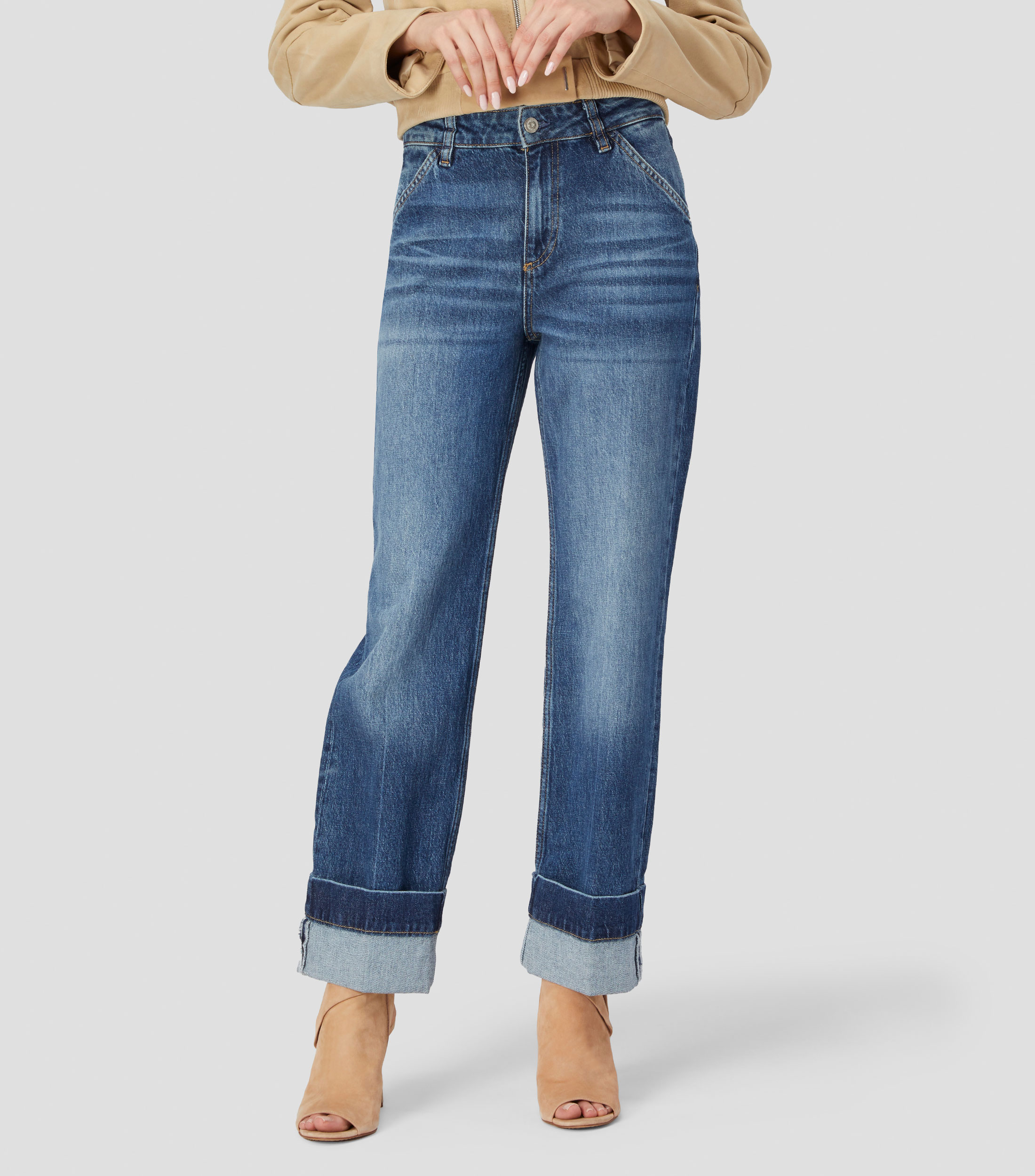 Jeans regular Mujer