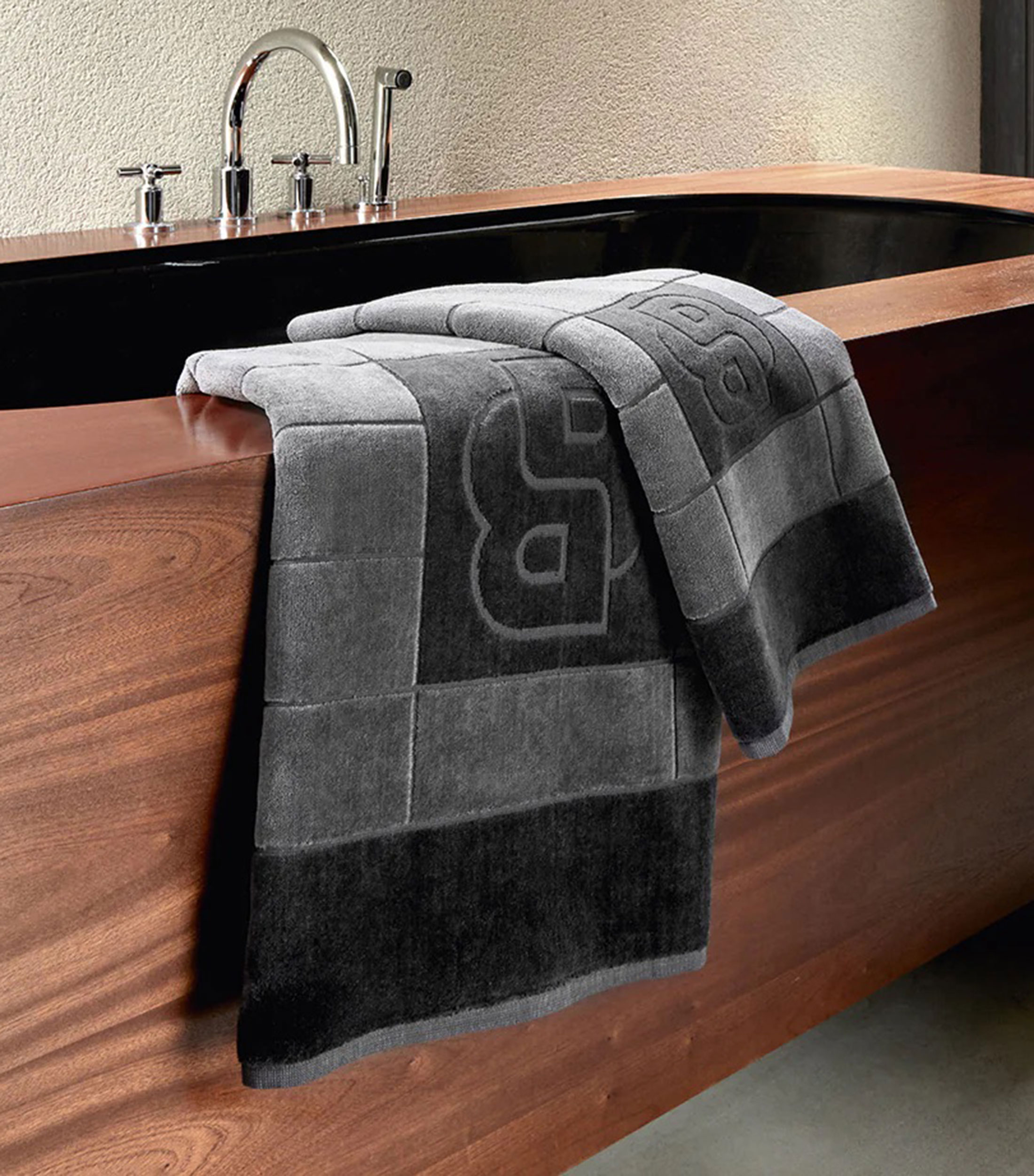 Toalla de baño Boubleb gris