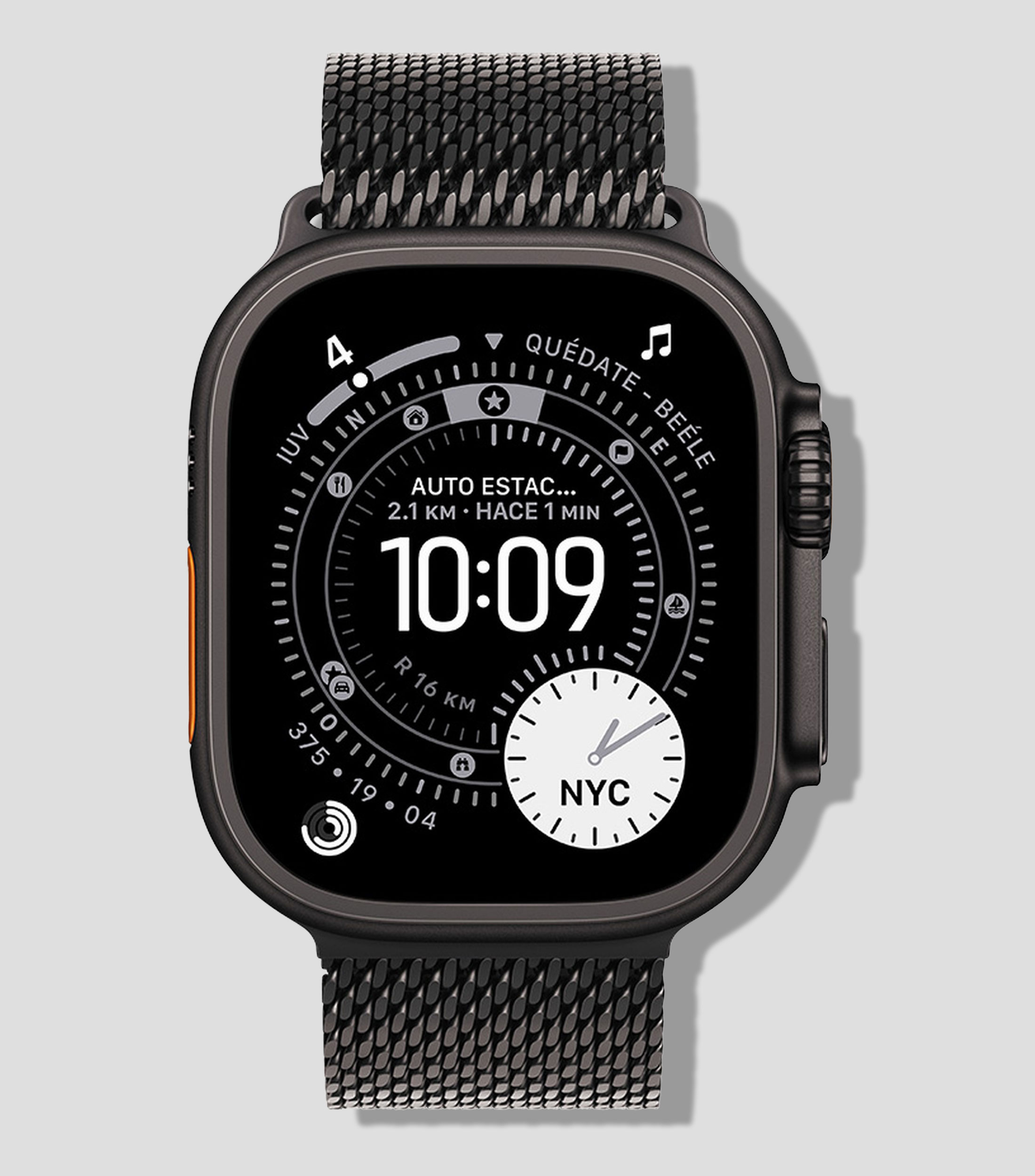 Apple Watch Ultra 3 GPS de 49 mm, Caja de Titanio