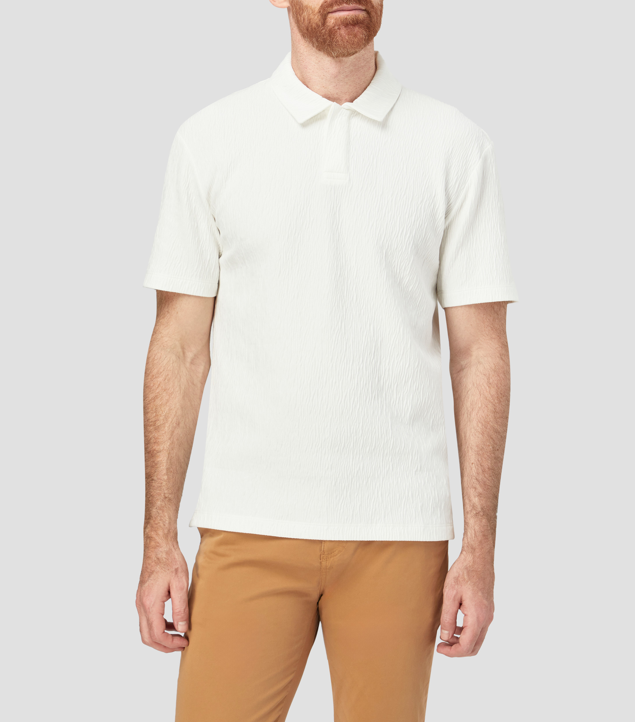 Playera tipo polo manga corta fantasía Hombre