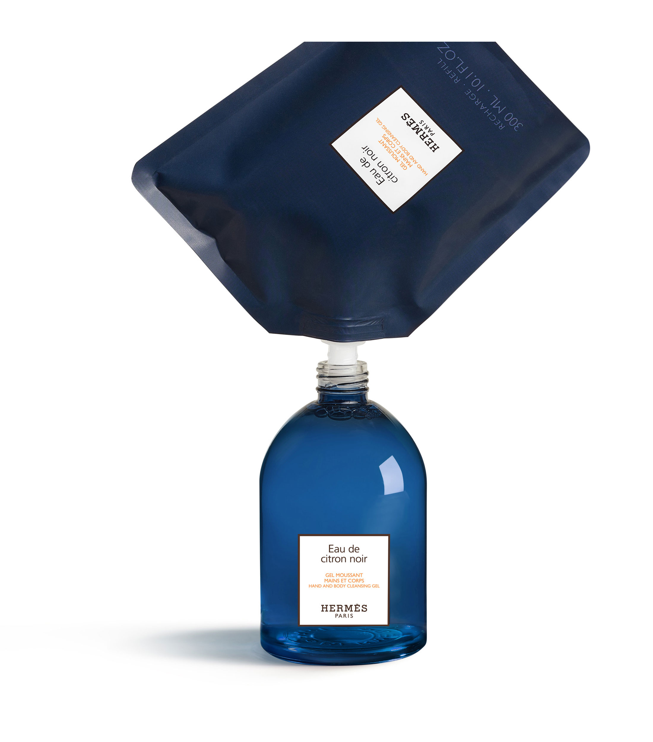 Gel de manos y cuerpo Eau de citron noir gel Refill, 300 ml