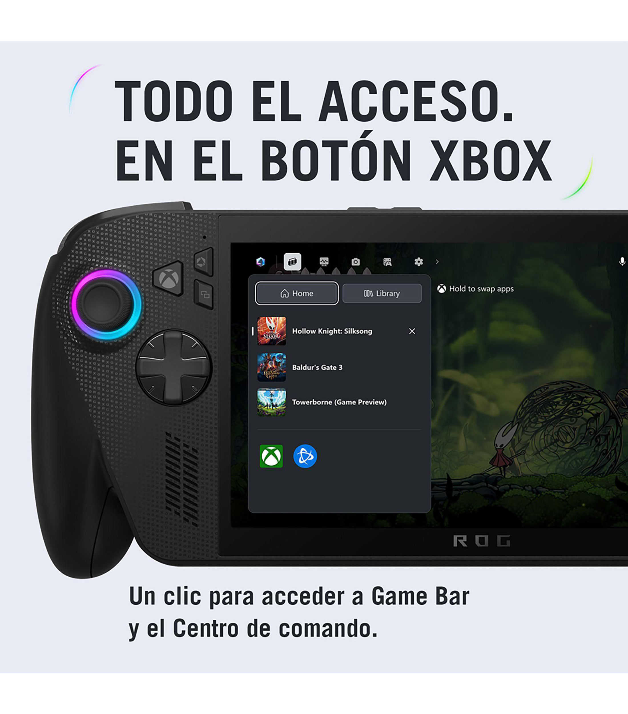 Consola Gamer ROG Xbox Ally X 1 TB