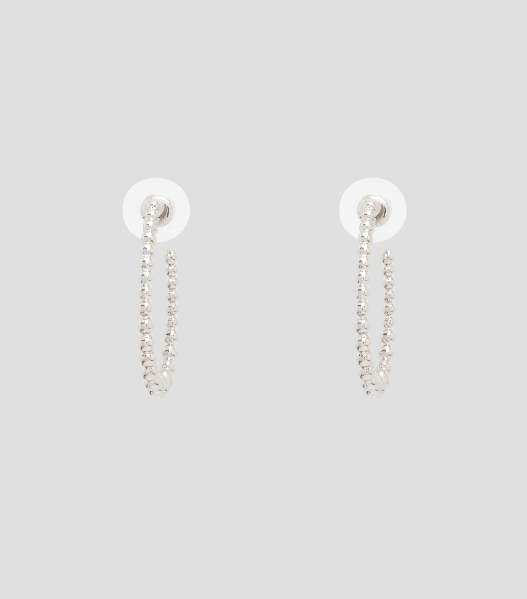 Arracadas de metal en forma de gota con cuentas Mujer