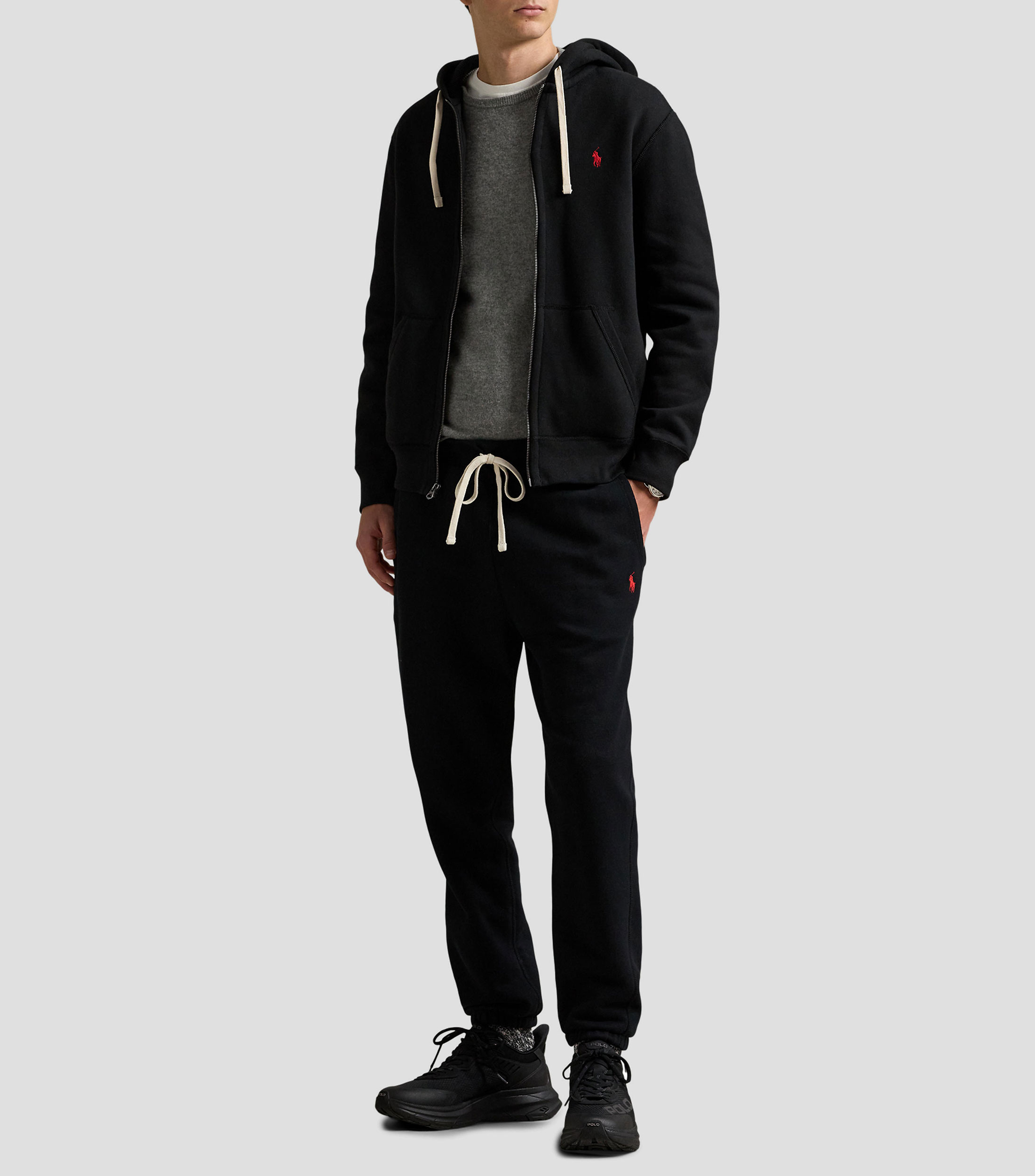 Sudadera con cierre y capucha Hombre