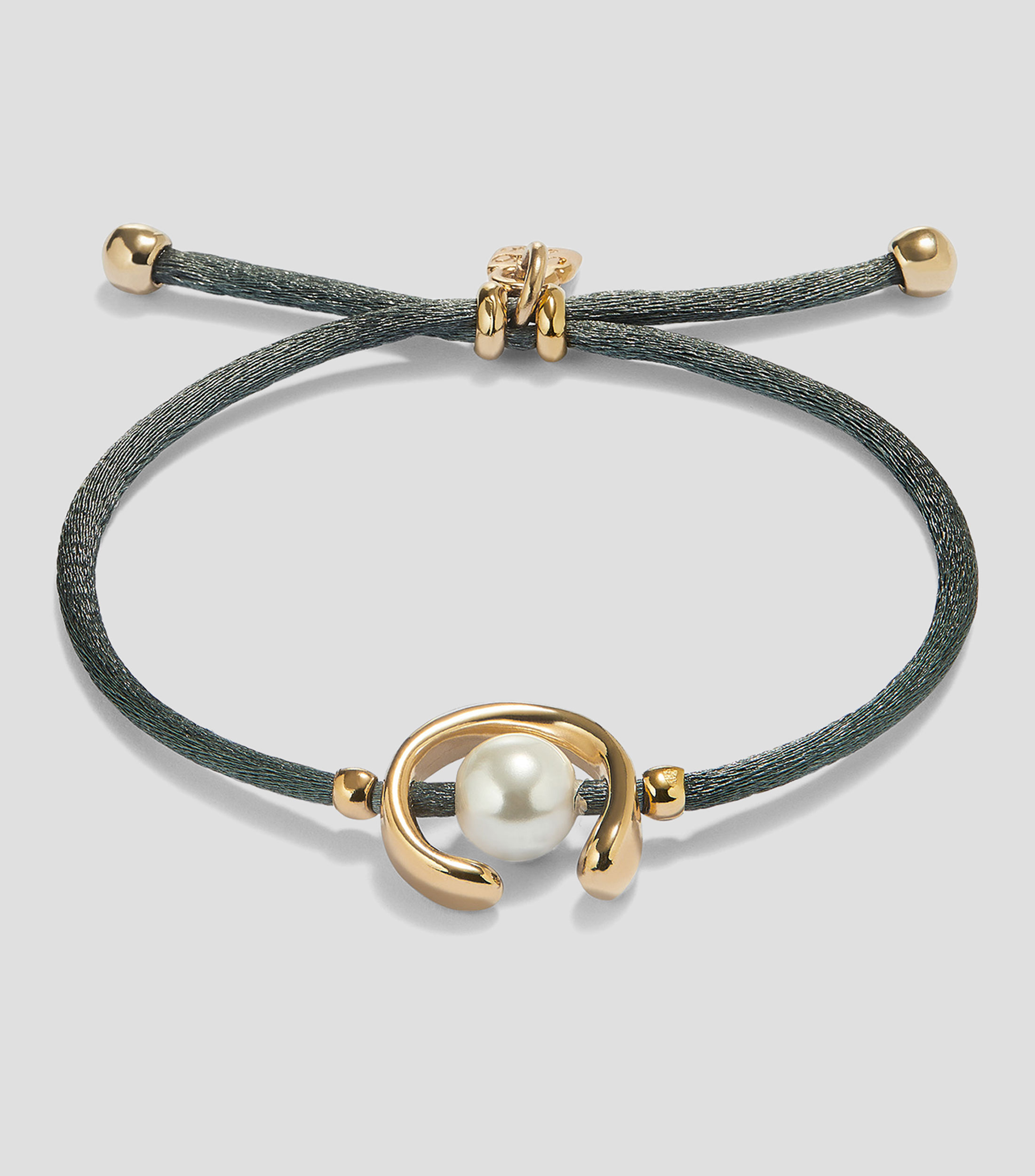 Pulsera negra con perla Ser Diferente Mujer
