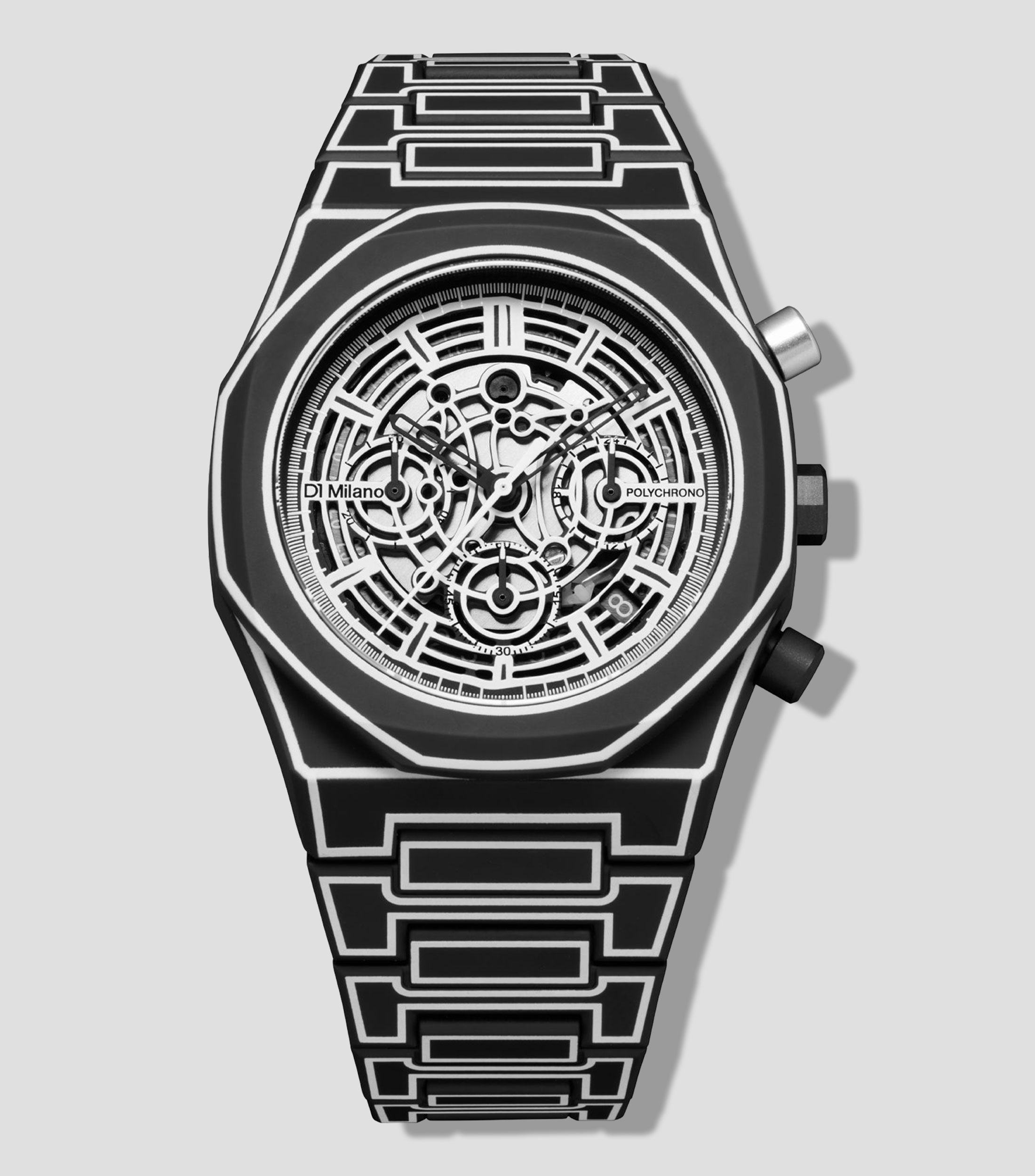 Reloj para hombre Sketch Polychrono Casual Negro