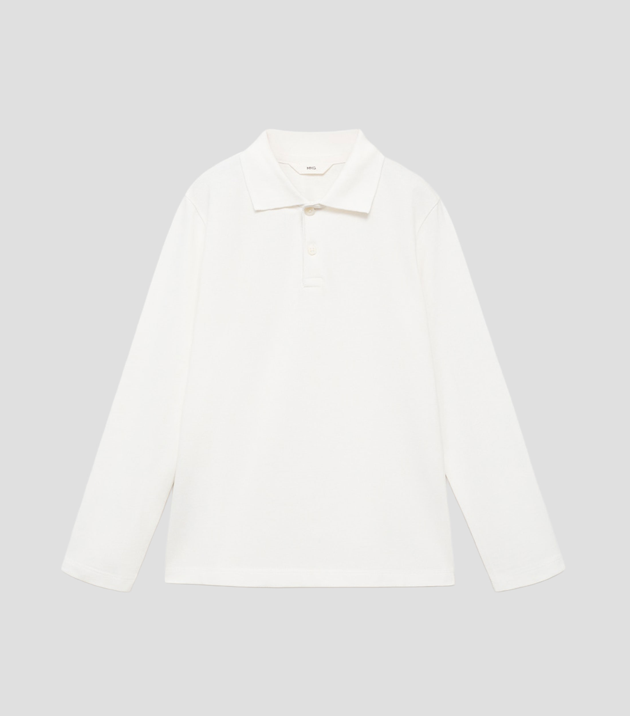 Playera polo manga larga Niño