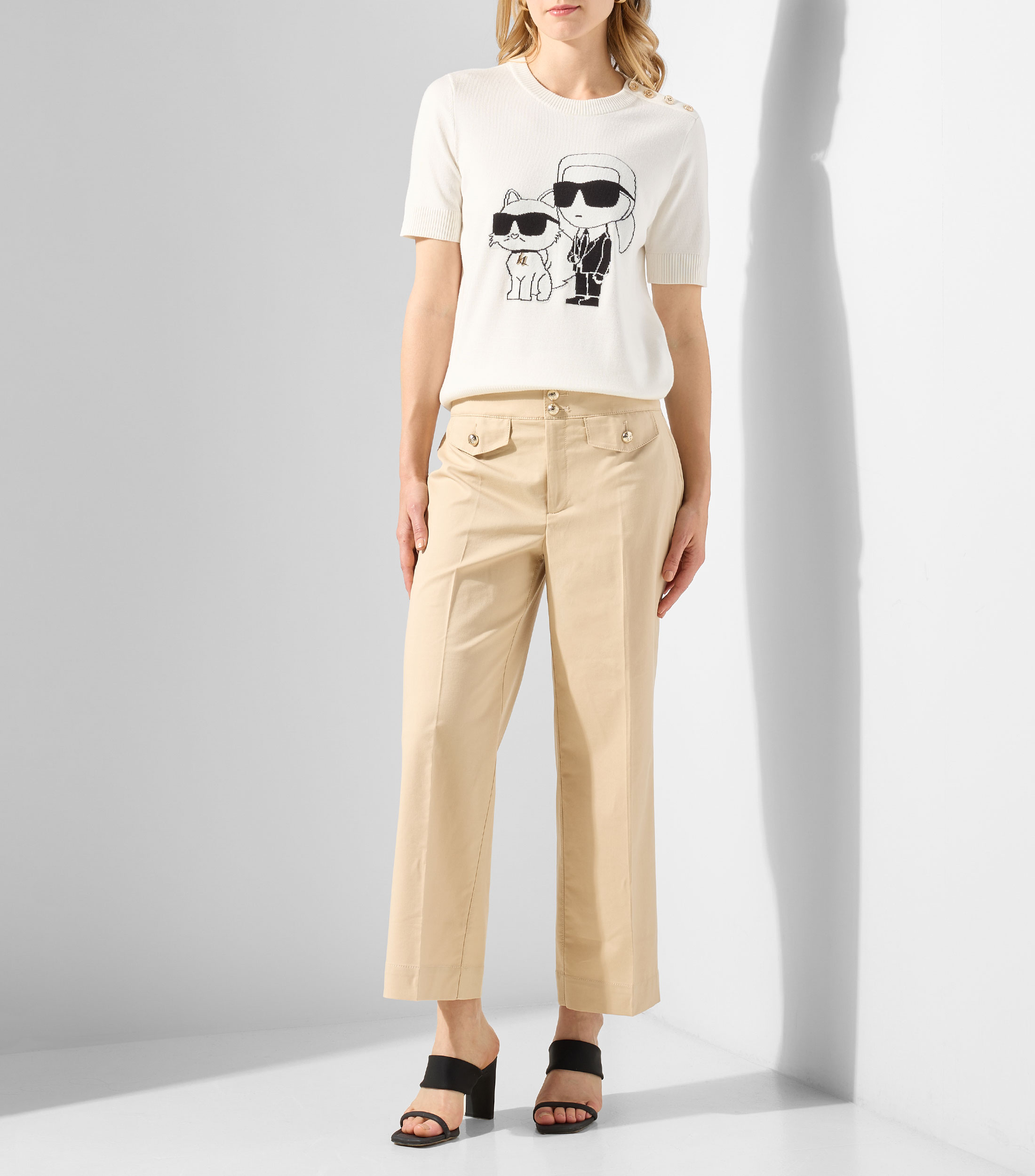 Blusa fantasía manga corta Mujer