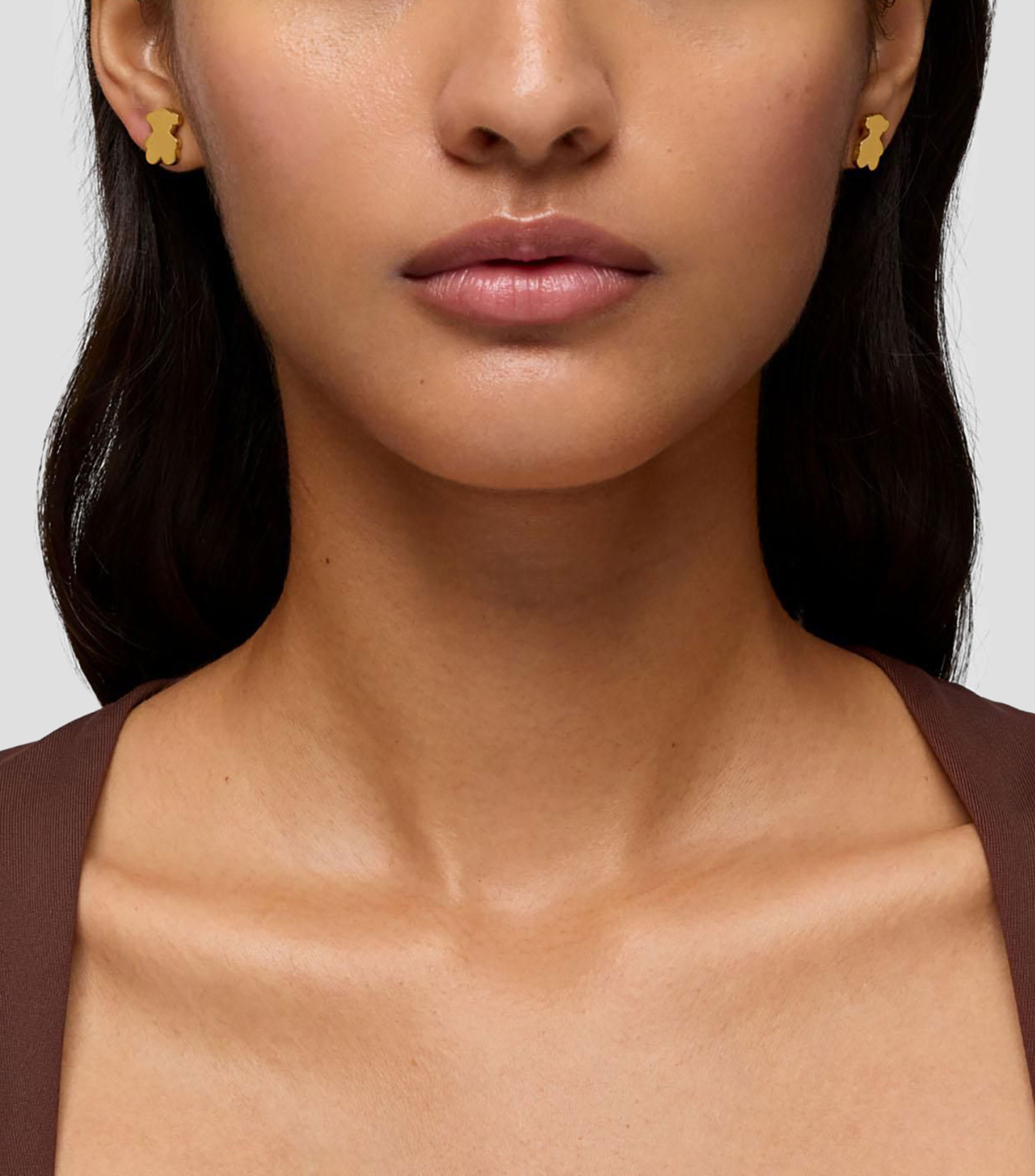 Aretes de oso en plata Sweet Dolls Mujer