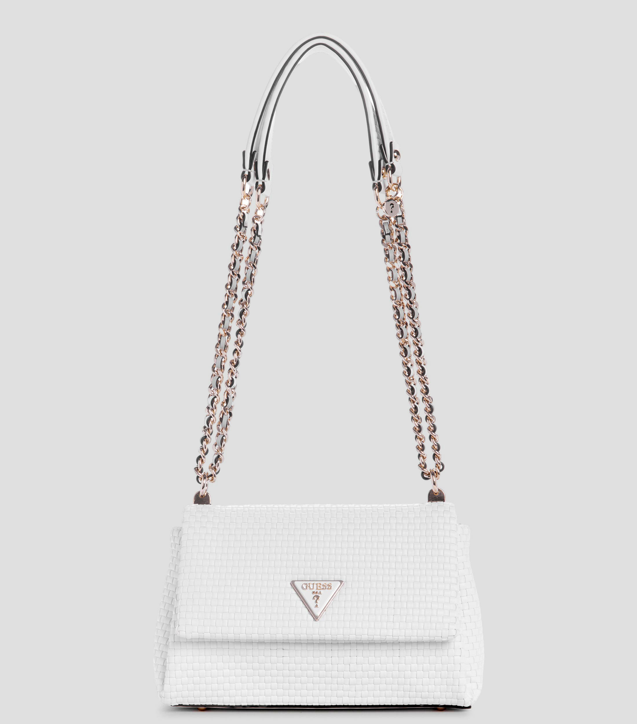 Bolso Blanco Guess Outlet Bolsa Mochila Mujer Bolso Mini Satchel - Main Image