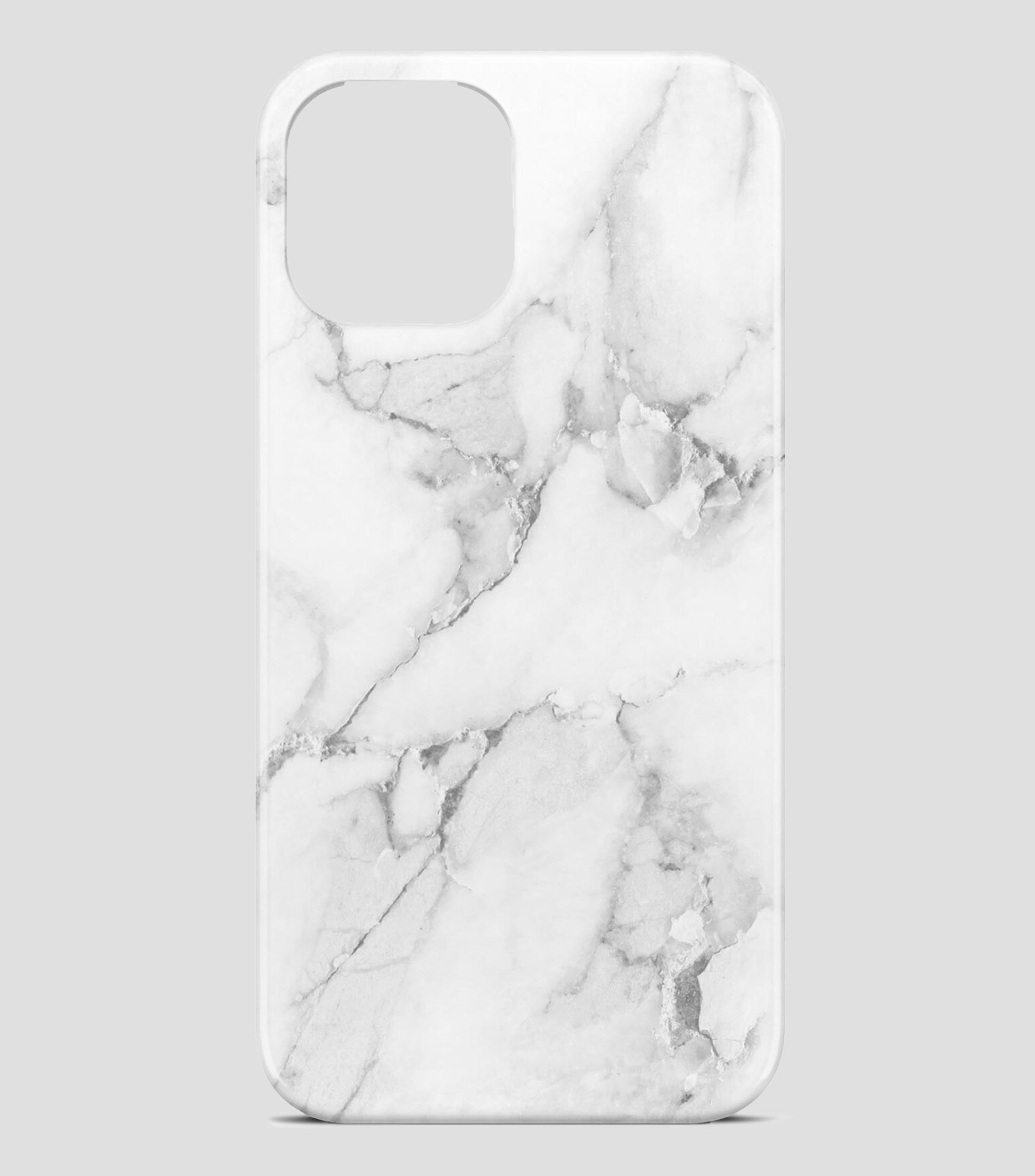 Funda iPhone 12 Mini White Marble