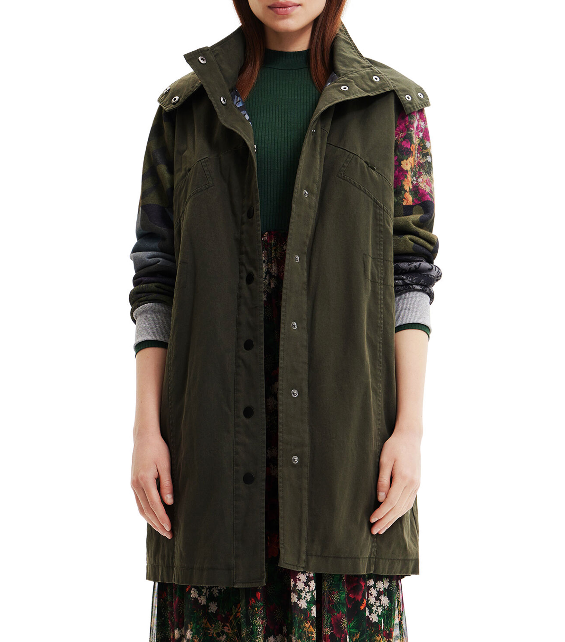 Desigual Abrigo Nora Para Mujer Con Abrigo De Desigual De La Talla