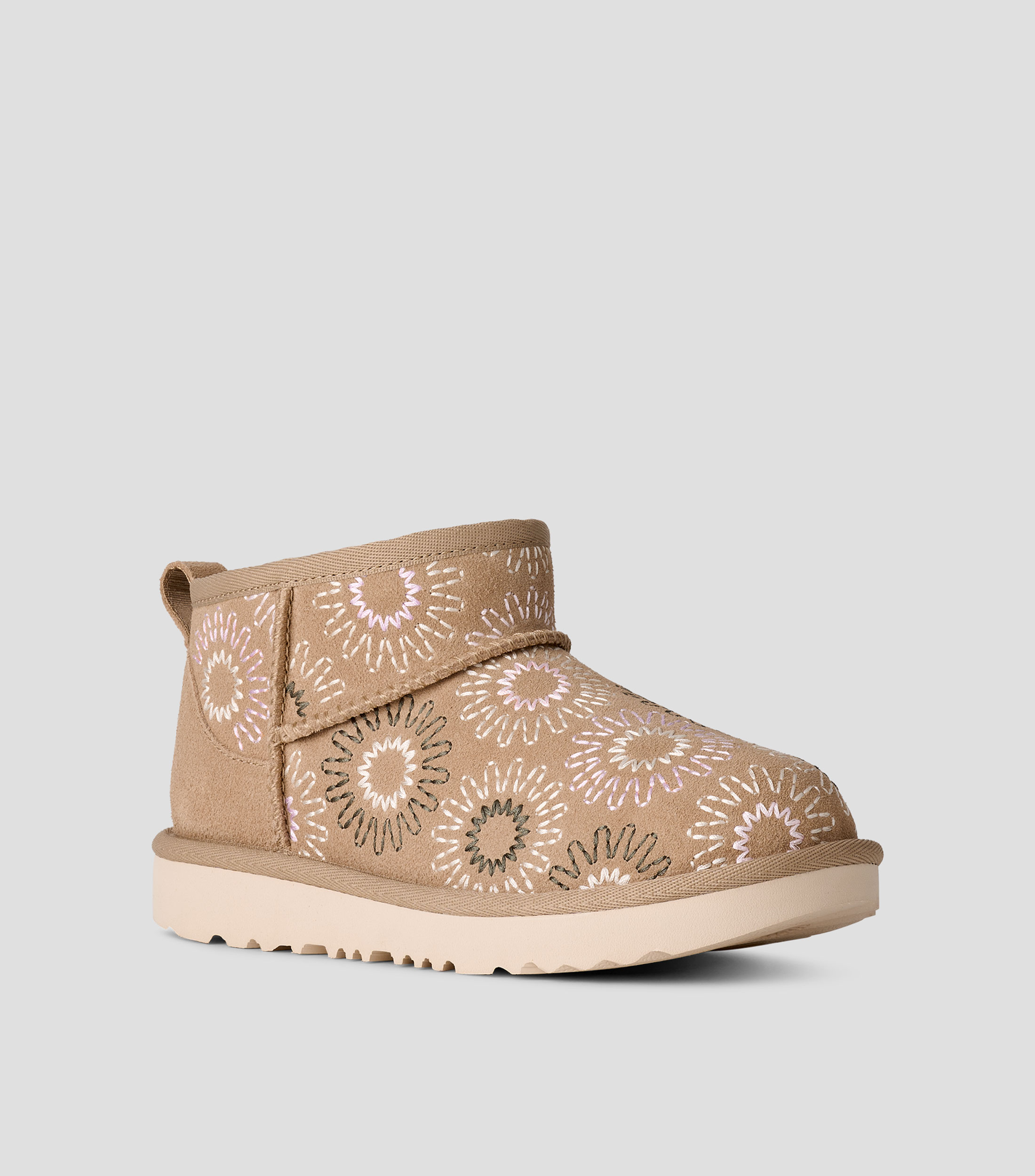Botines casuales Classic Novelty Ultra Mini Sun Stitch en gamuza Niña