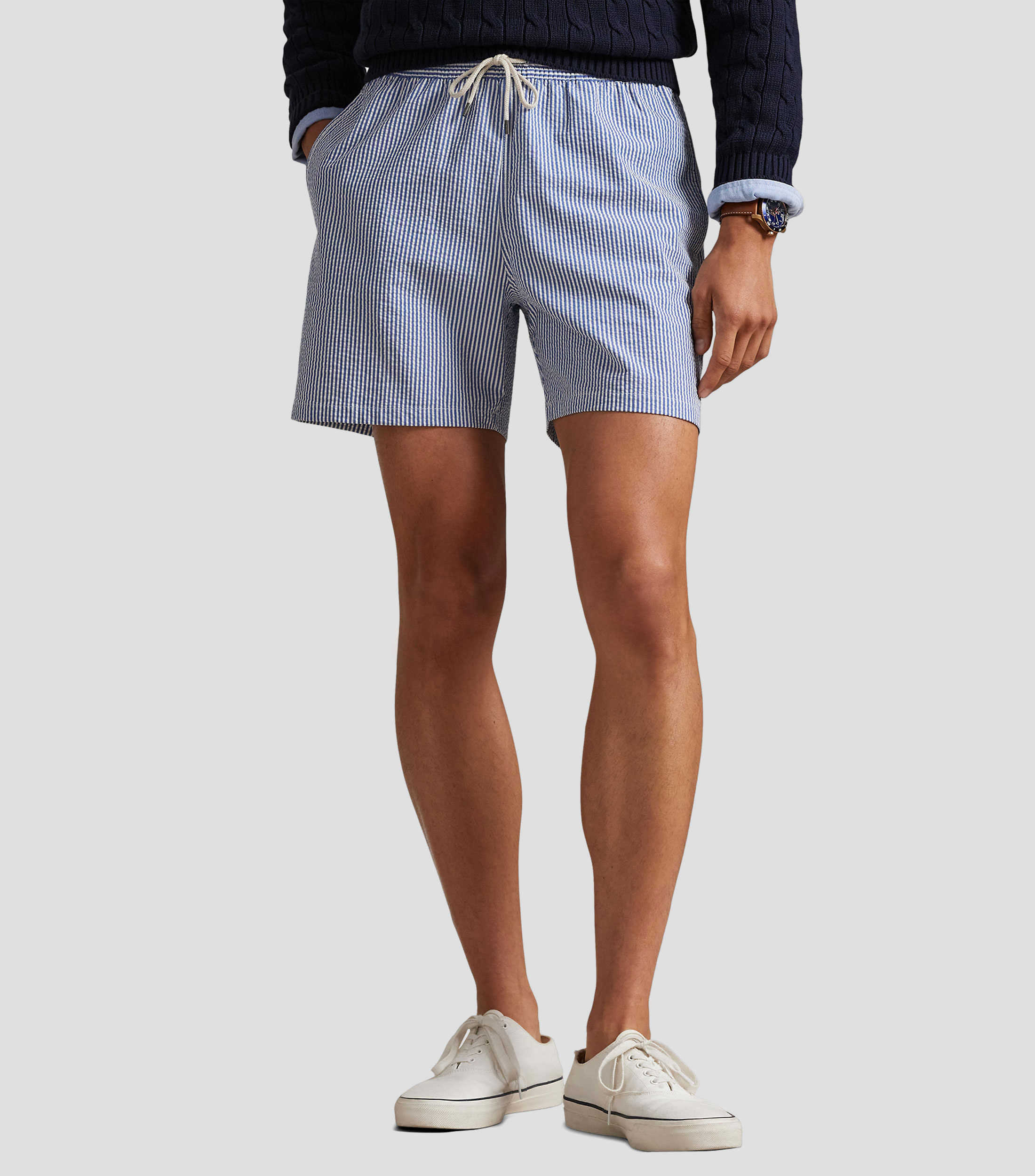 Traje de baño a rayas Hombre