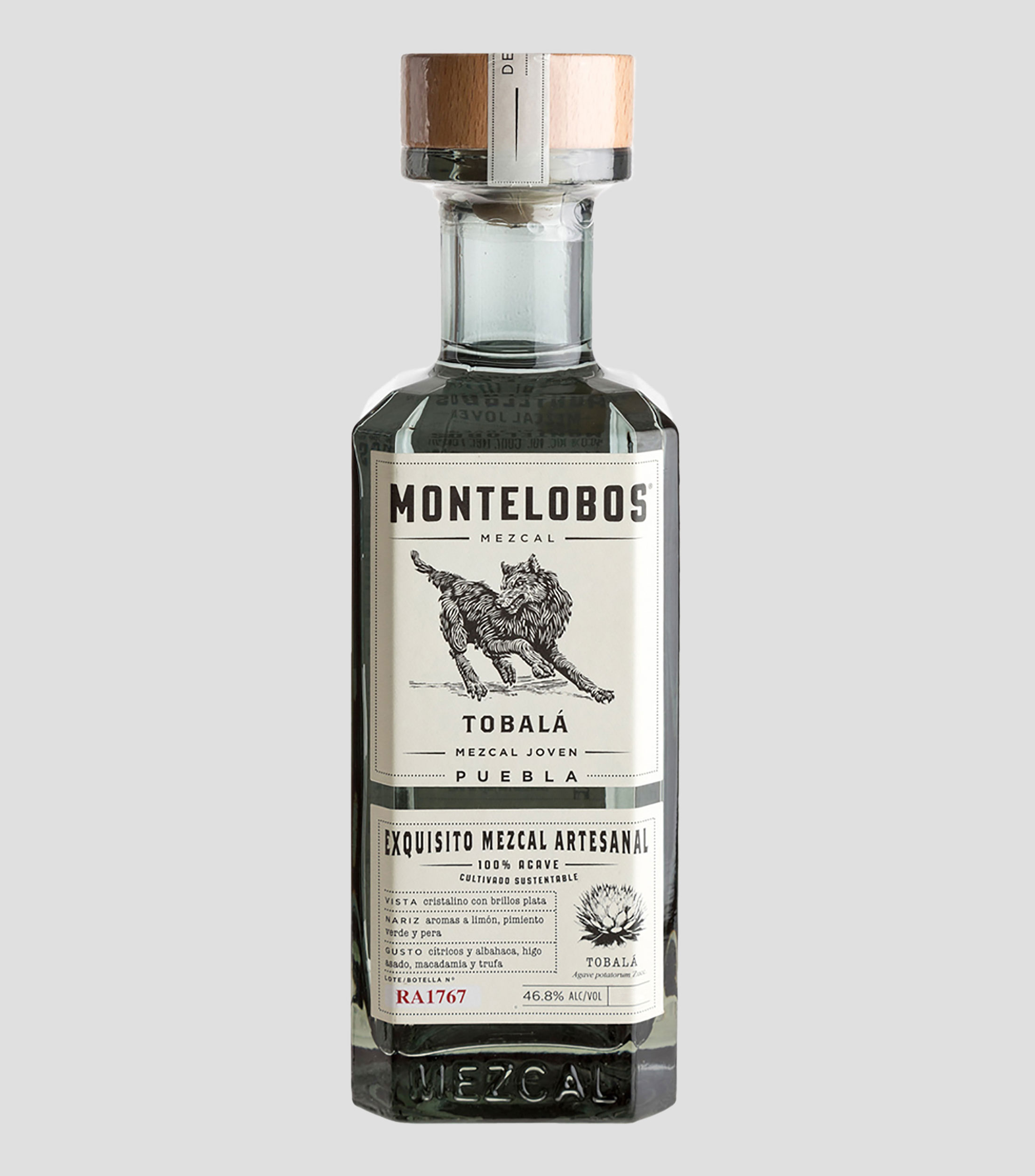 Mezcal Montelobos Tobalá, 750 ml