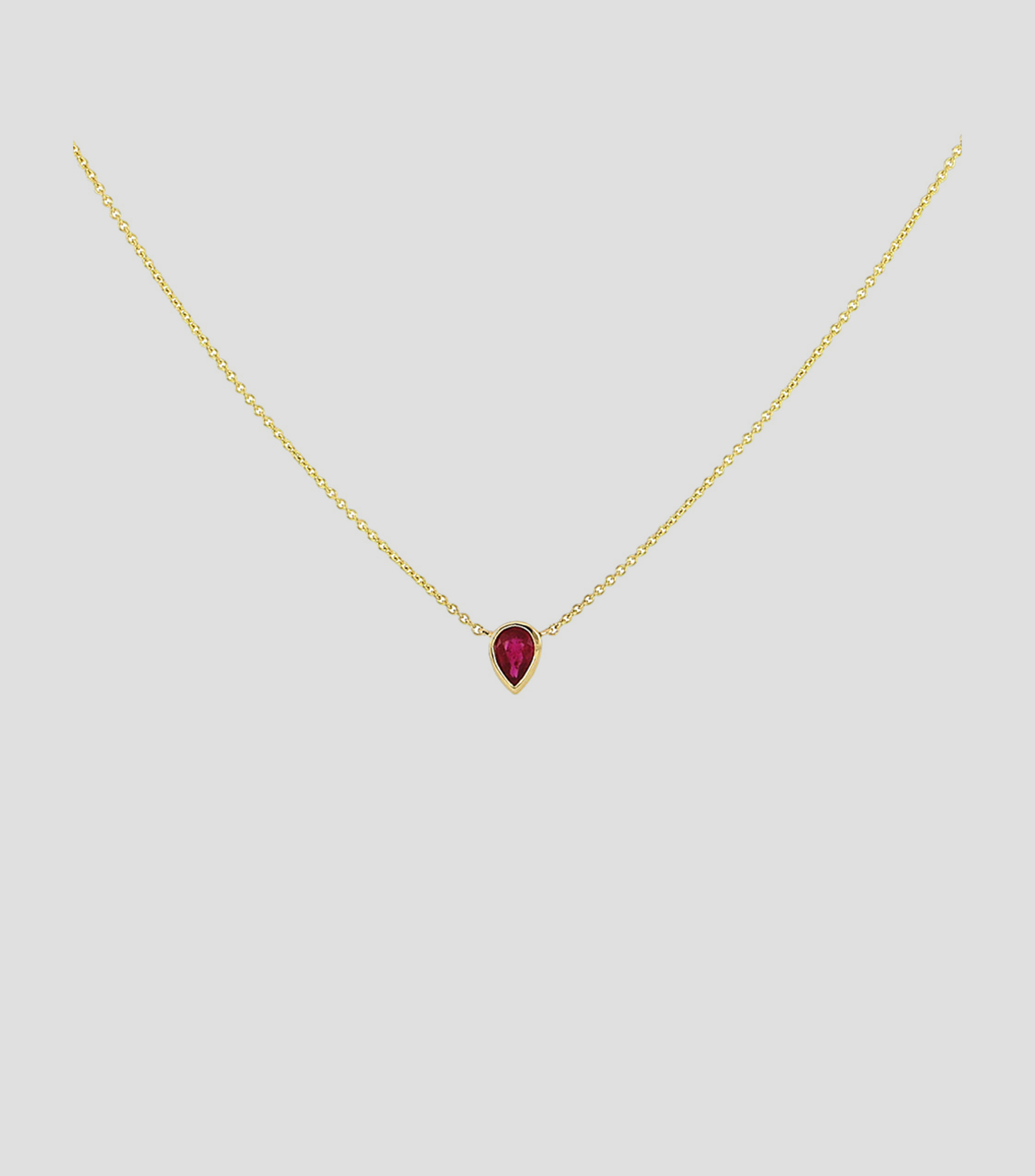 Collar en oro amarillo 18 Kts Mujer