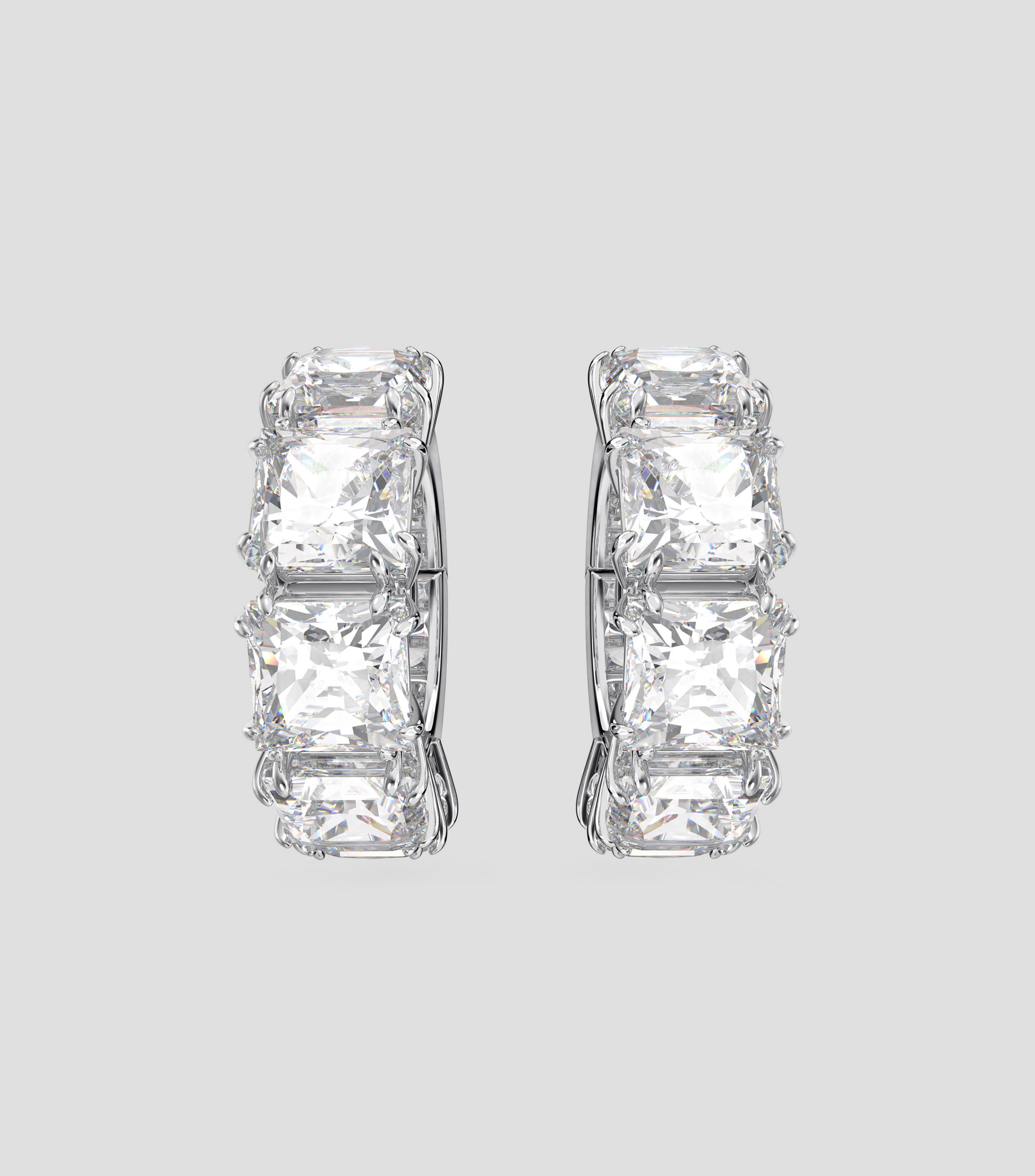 Pendientes de clip con Piedras Millenia Mujer