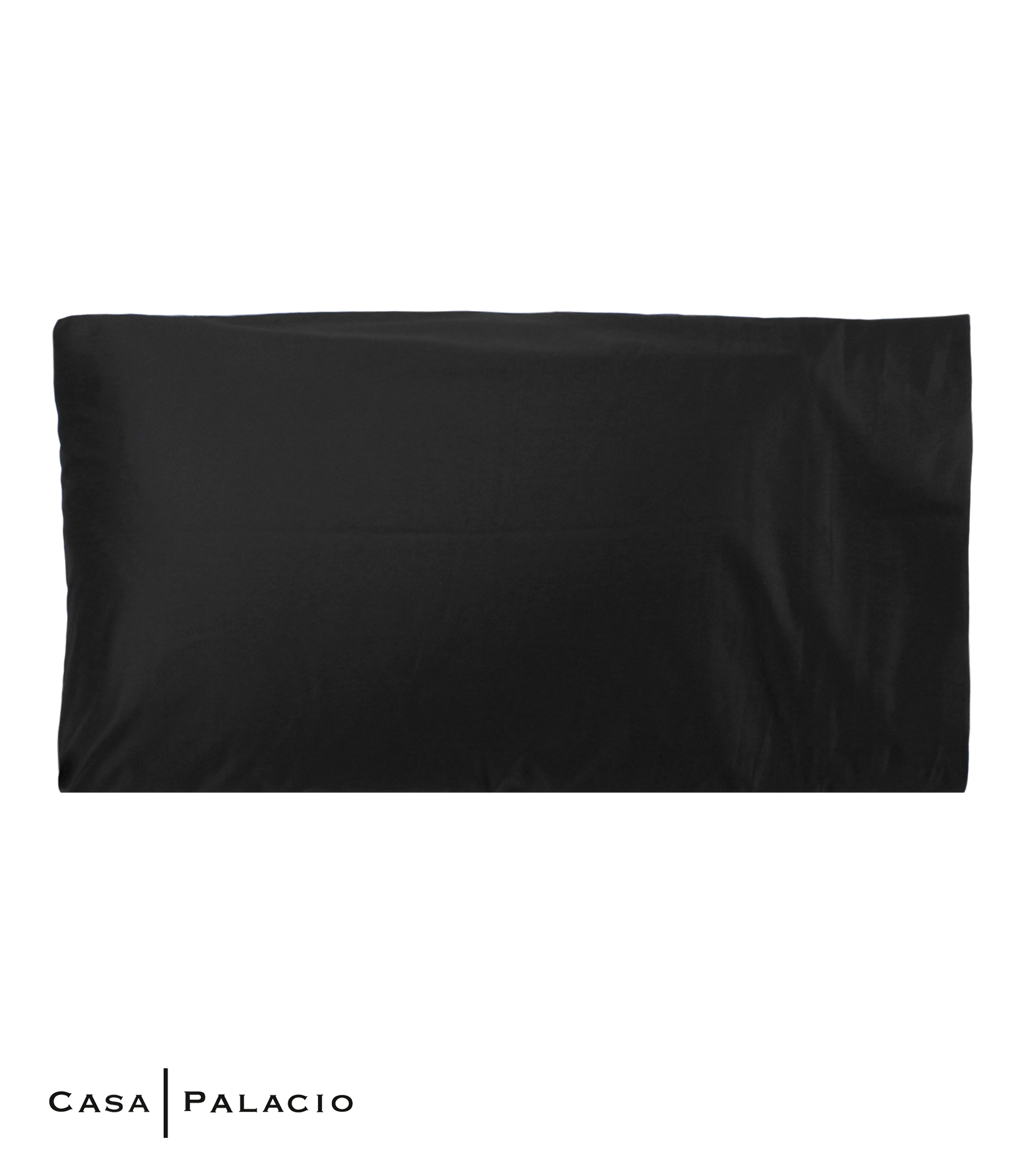Juego de Fundas para Almohada King Size Negro