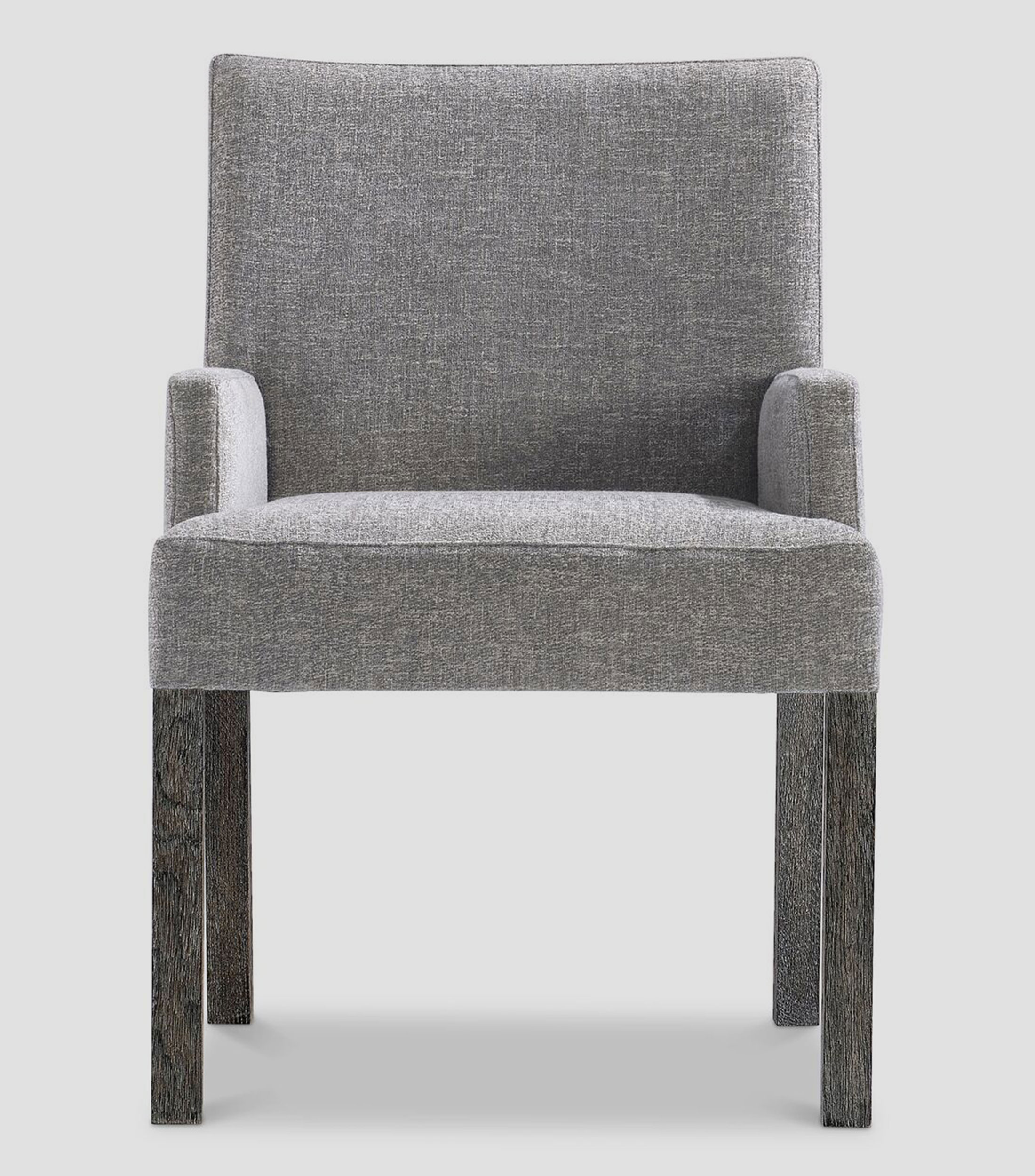 Silla Menton Casegoods en tela y madera Gris