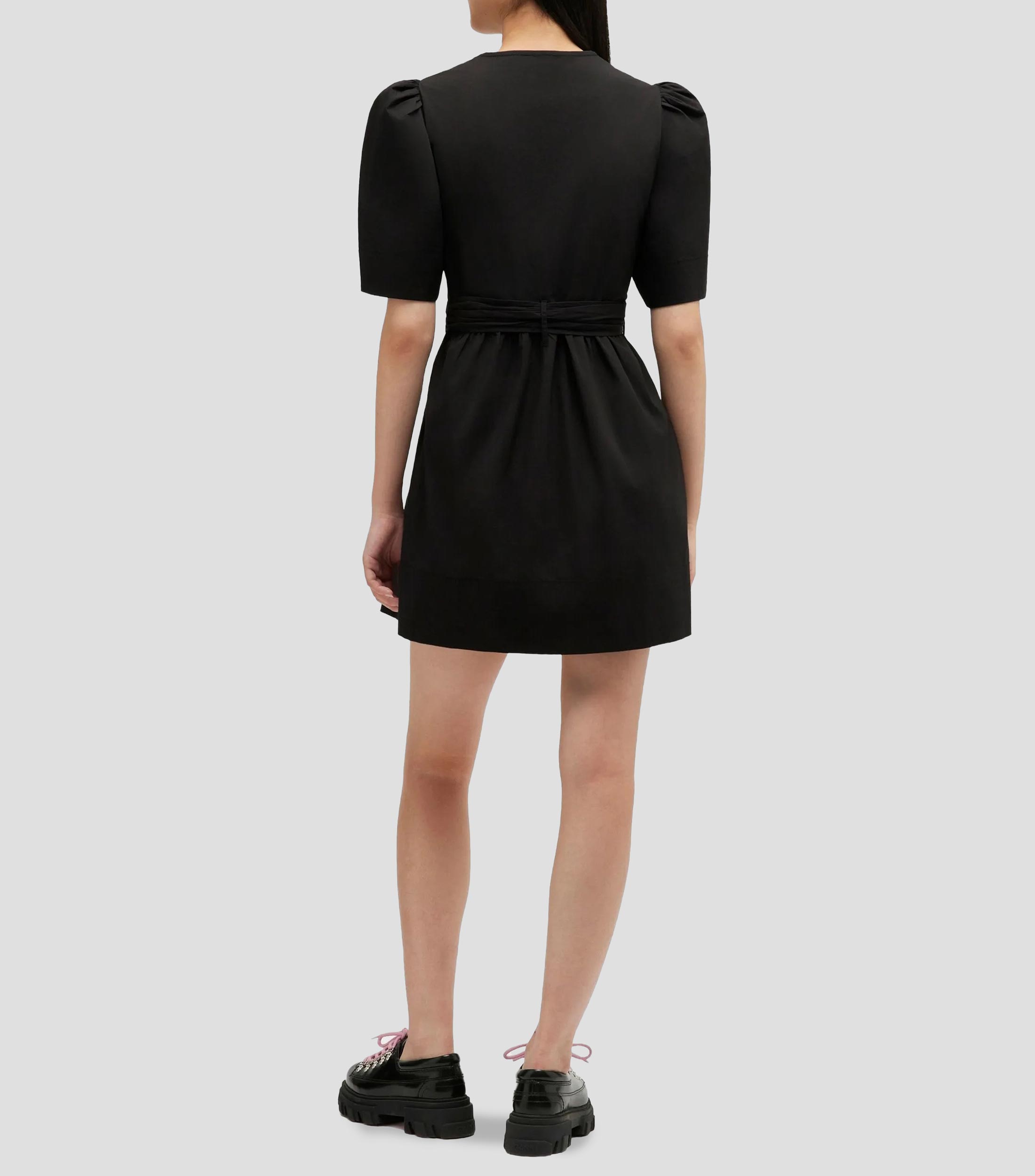Vestido mini liso Mujer