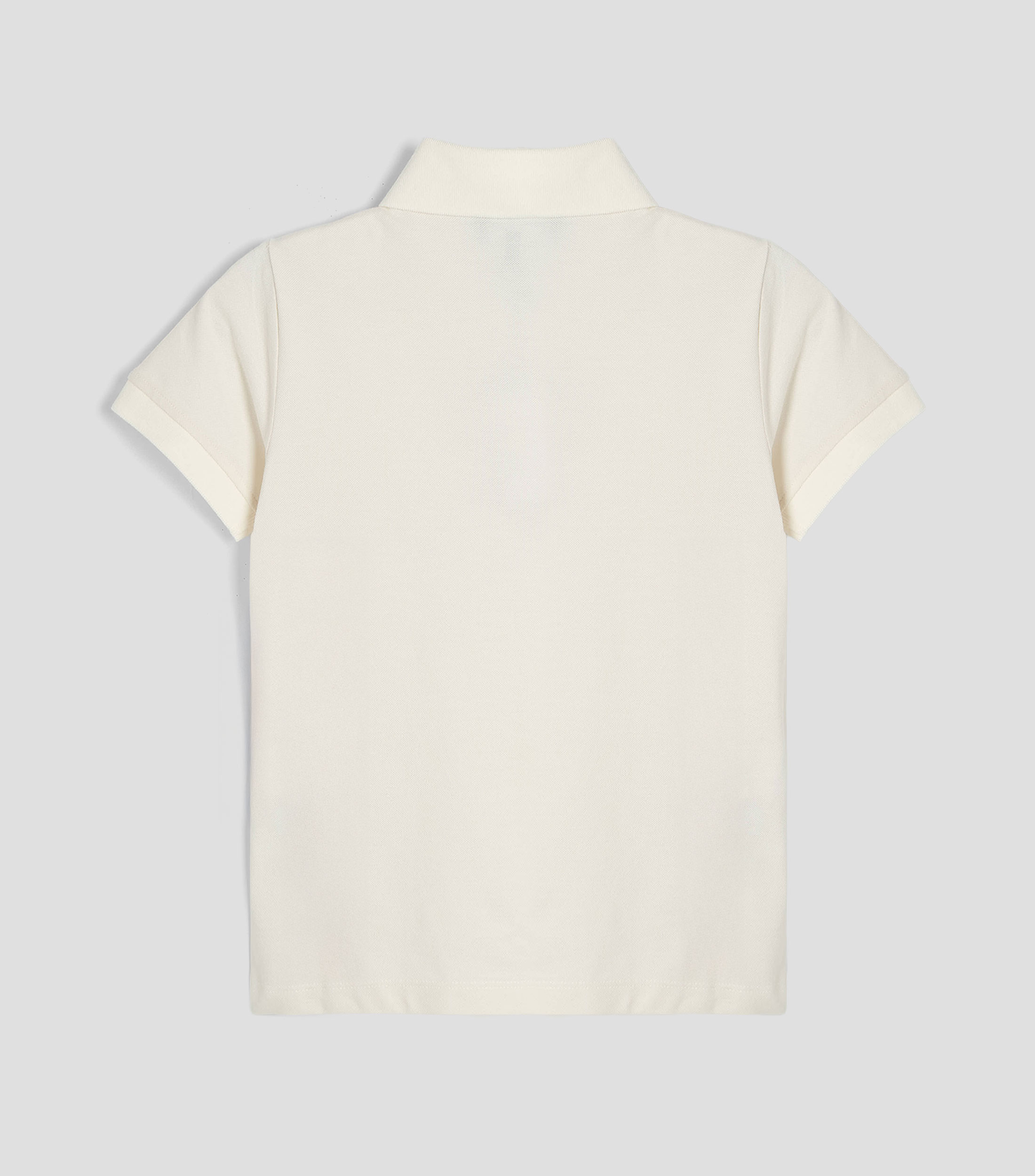 Playera tipo polo manga corta lisa Niño