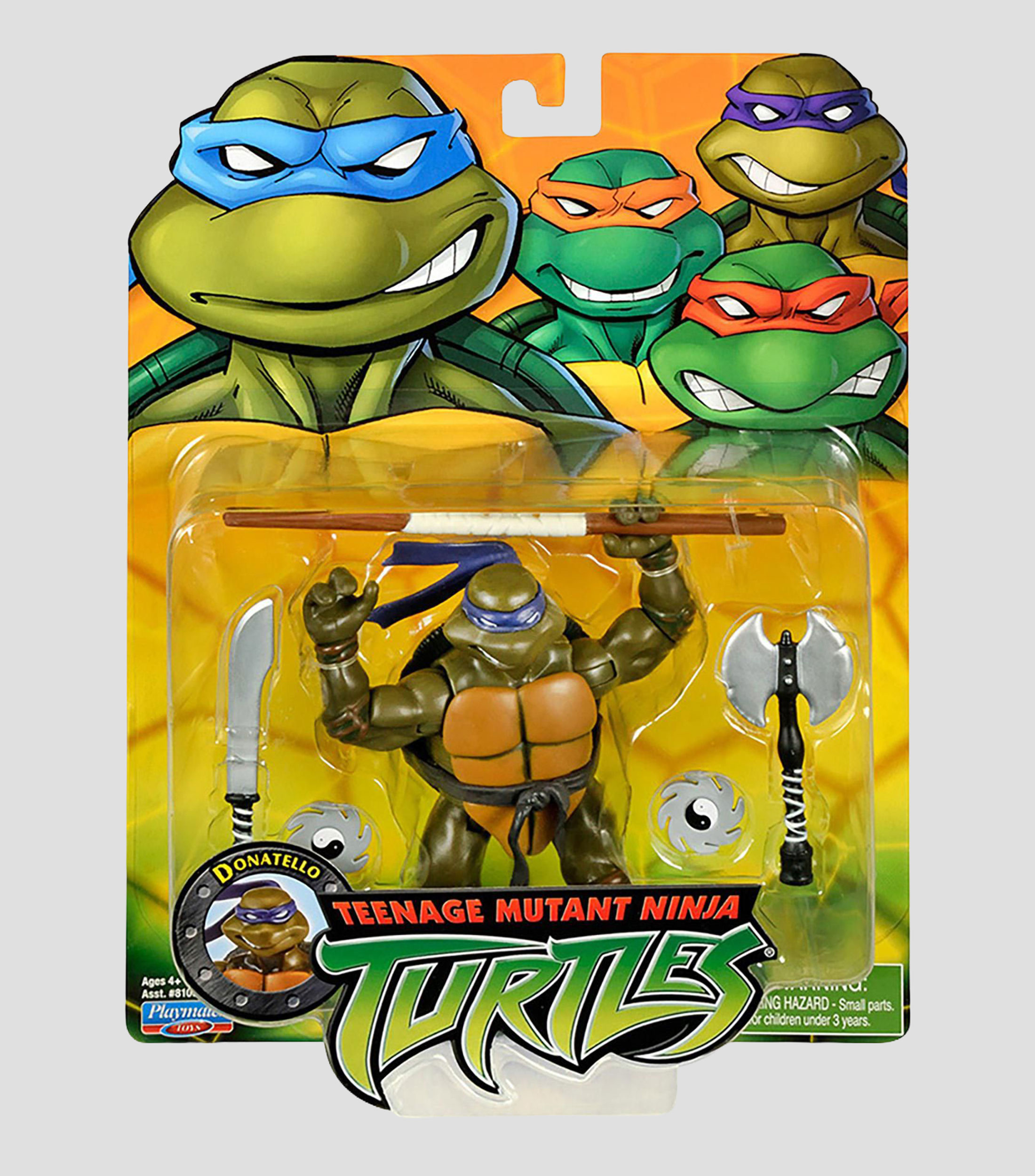 Figura de acción Coleccionable Estilo Vintage, TMNT - Donatello