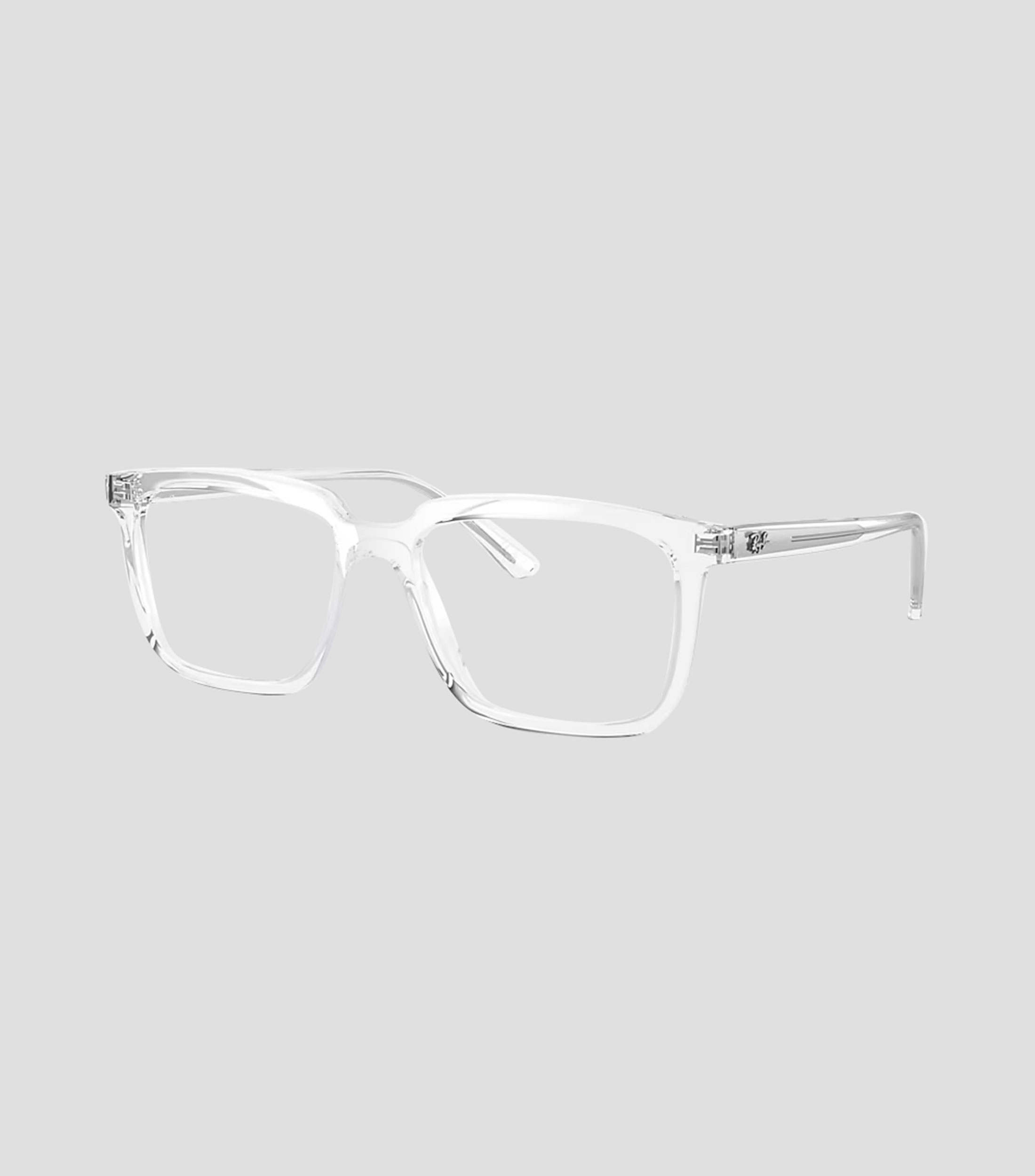 Lentes oftálmicos rectangulares Alain transparentes Unisex