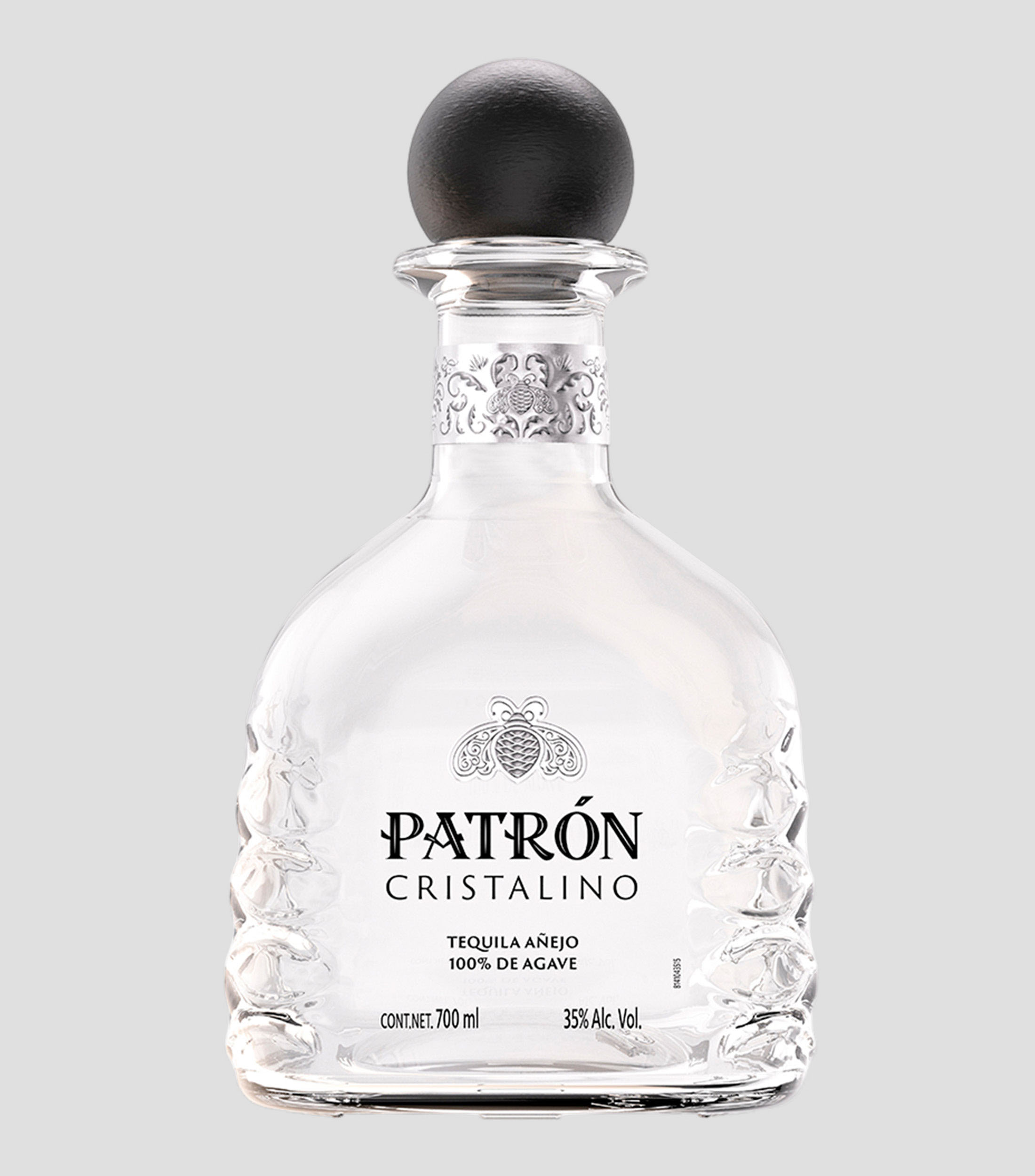 Tequila Patrón Cristalino Añejo, 700 ml