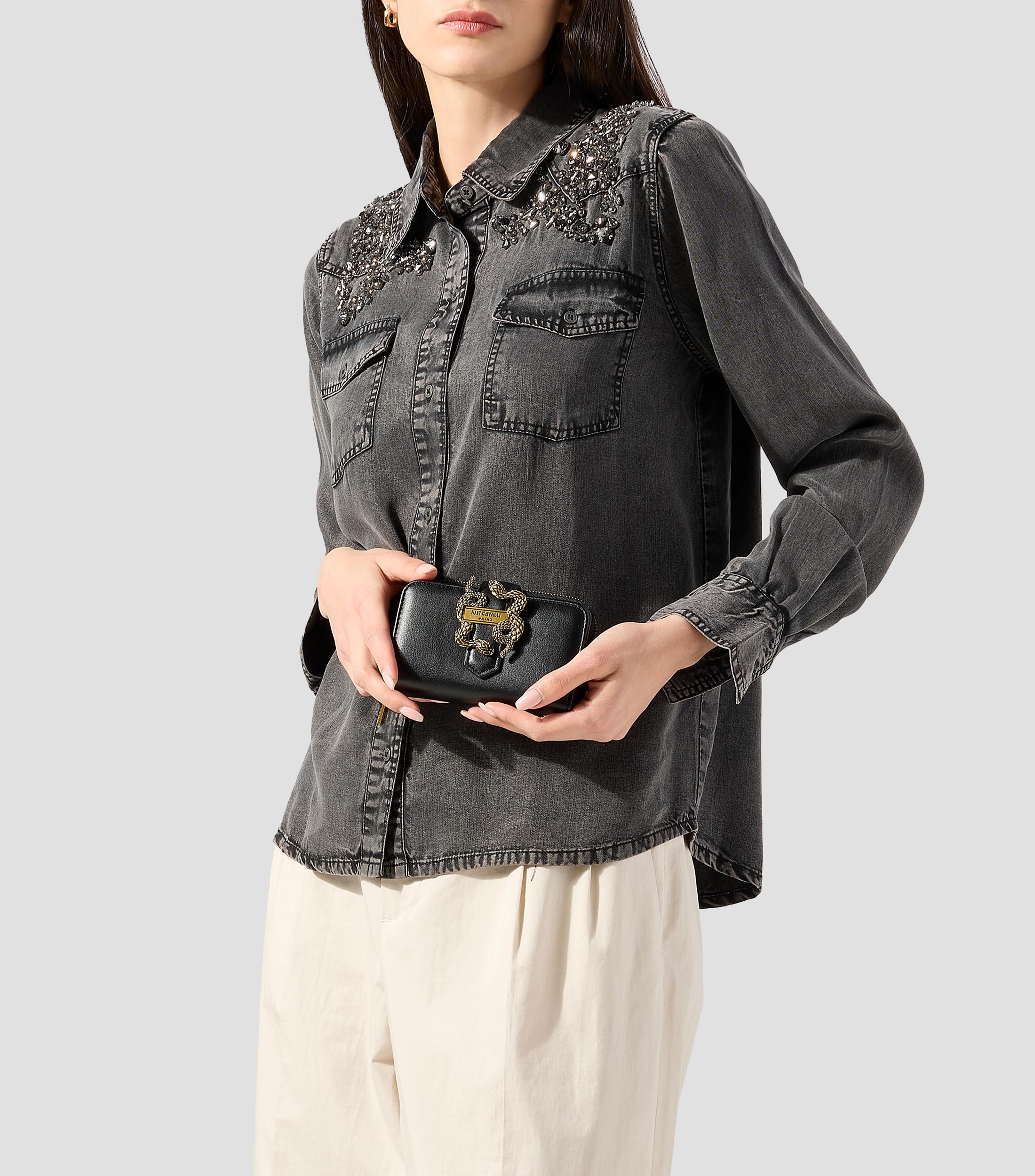Cartera lisa Mujer