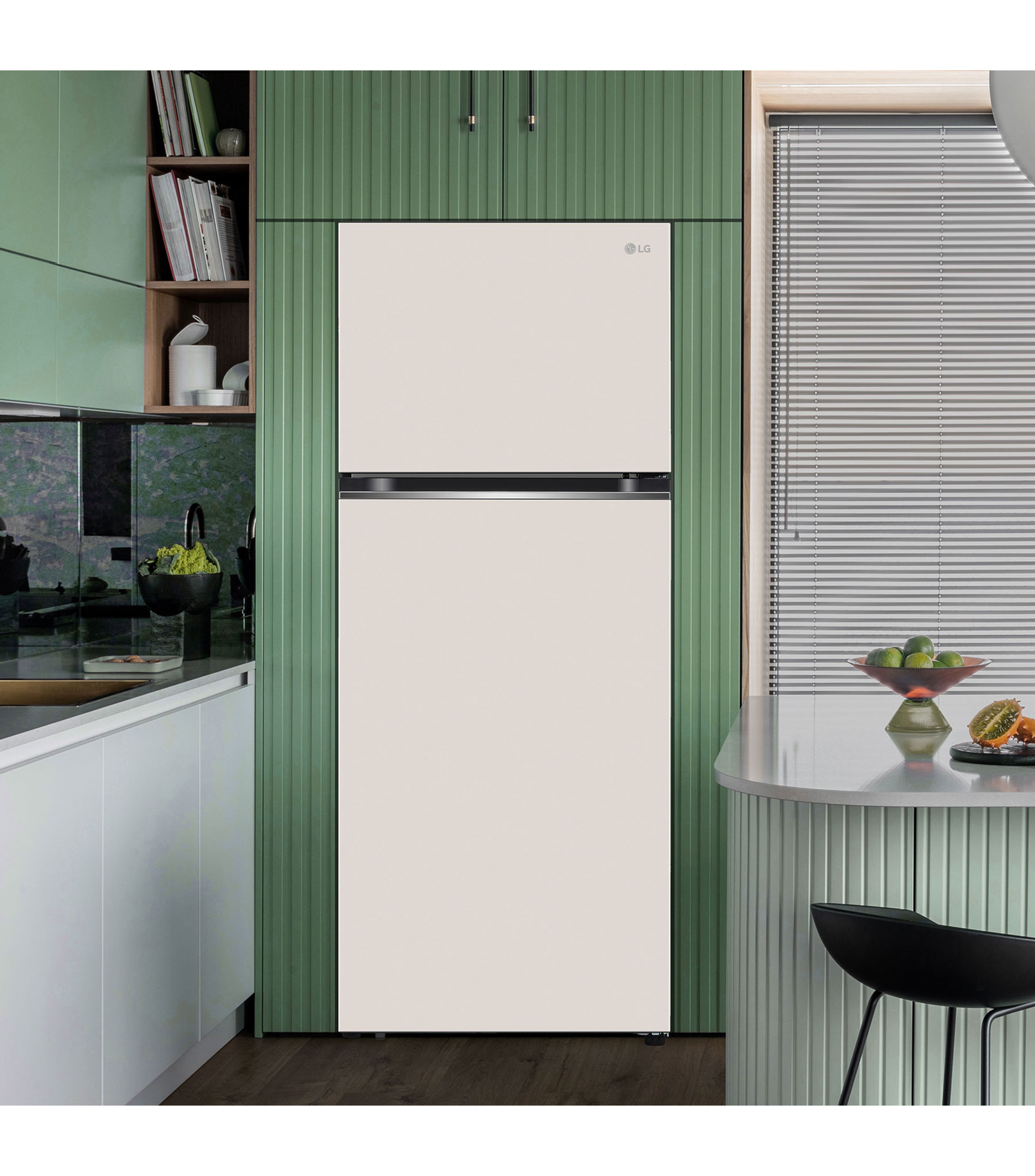 Refrigerador Top Mount 14 p3 VT40BJB Beige