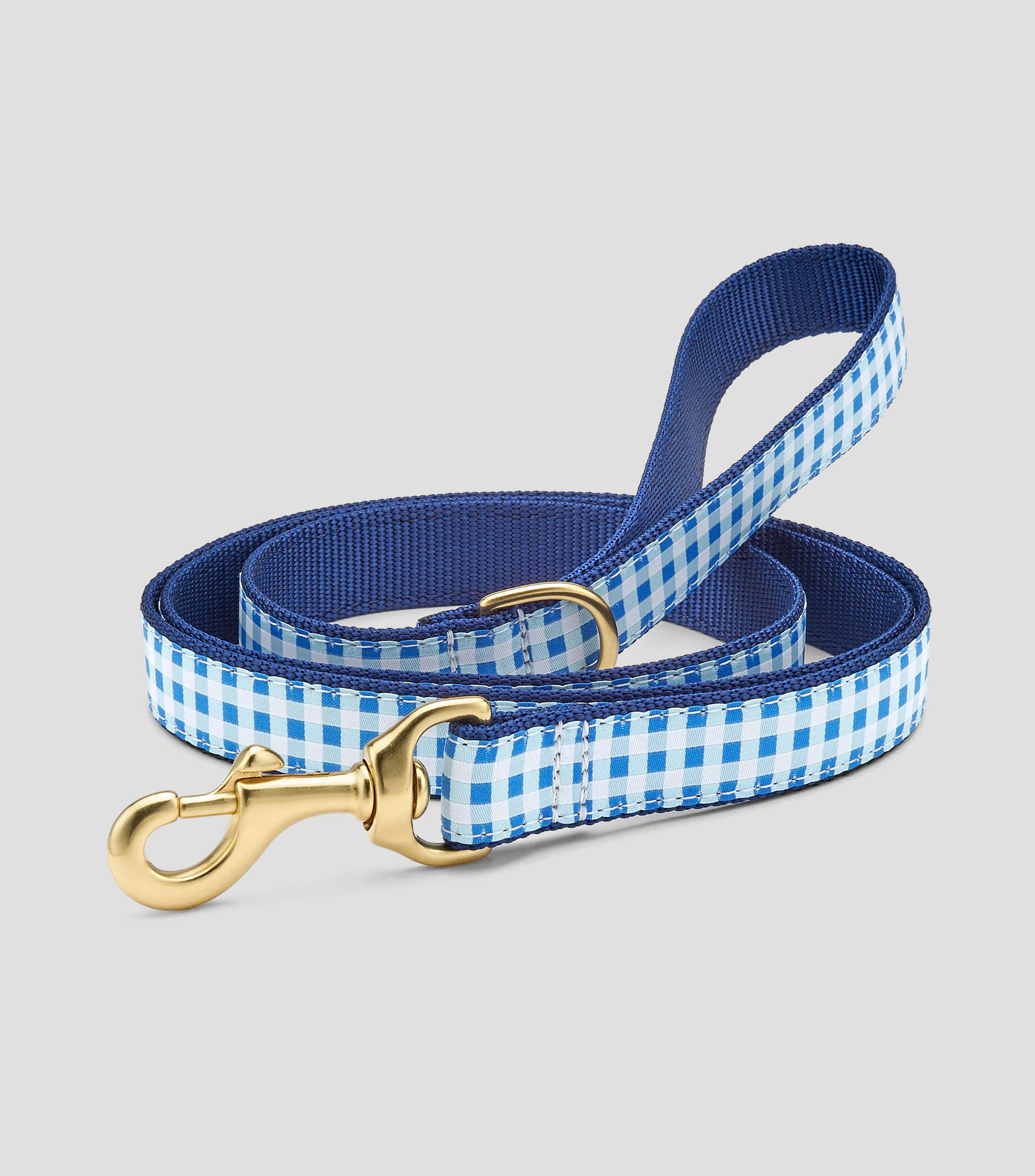 Correa ancha para perro Gingham