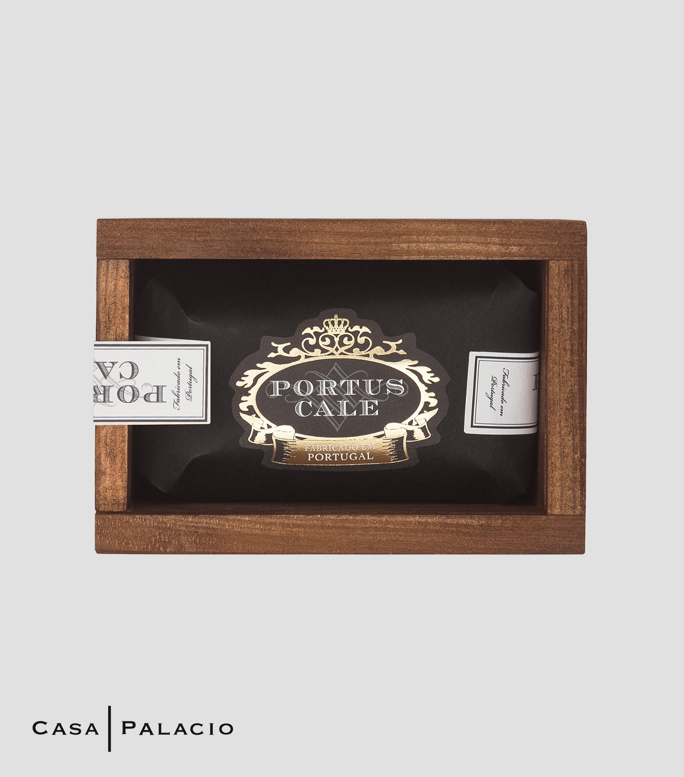 Jabon en Barra Perfumado Ruby Red en Caja de Madera, 150 gr
