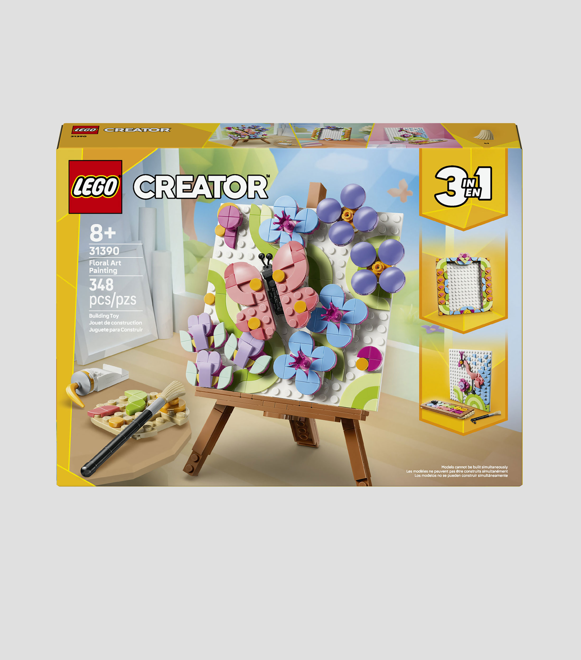 Lego Creator Pintura Decorativa de Arte Floral 31390