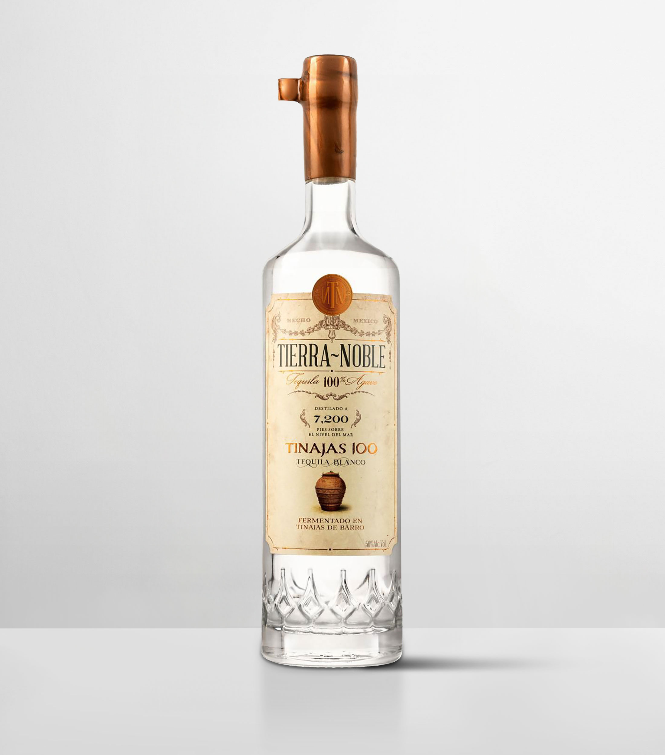Tequila blanco, Tierra Noble Tinajas, 750 ml
