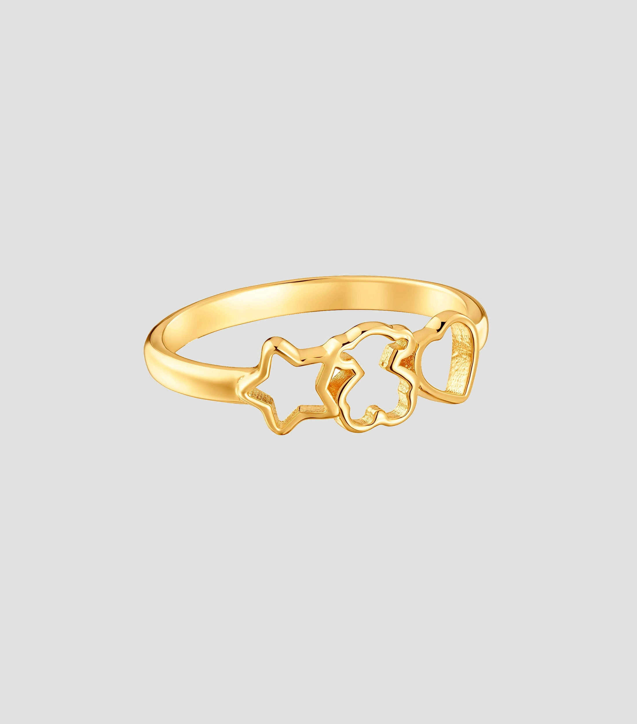 Anillo en plata Motivo Mujer