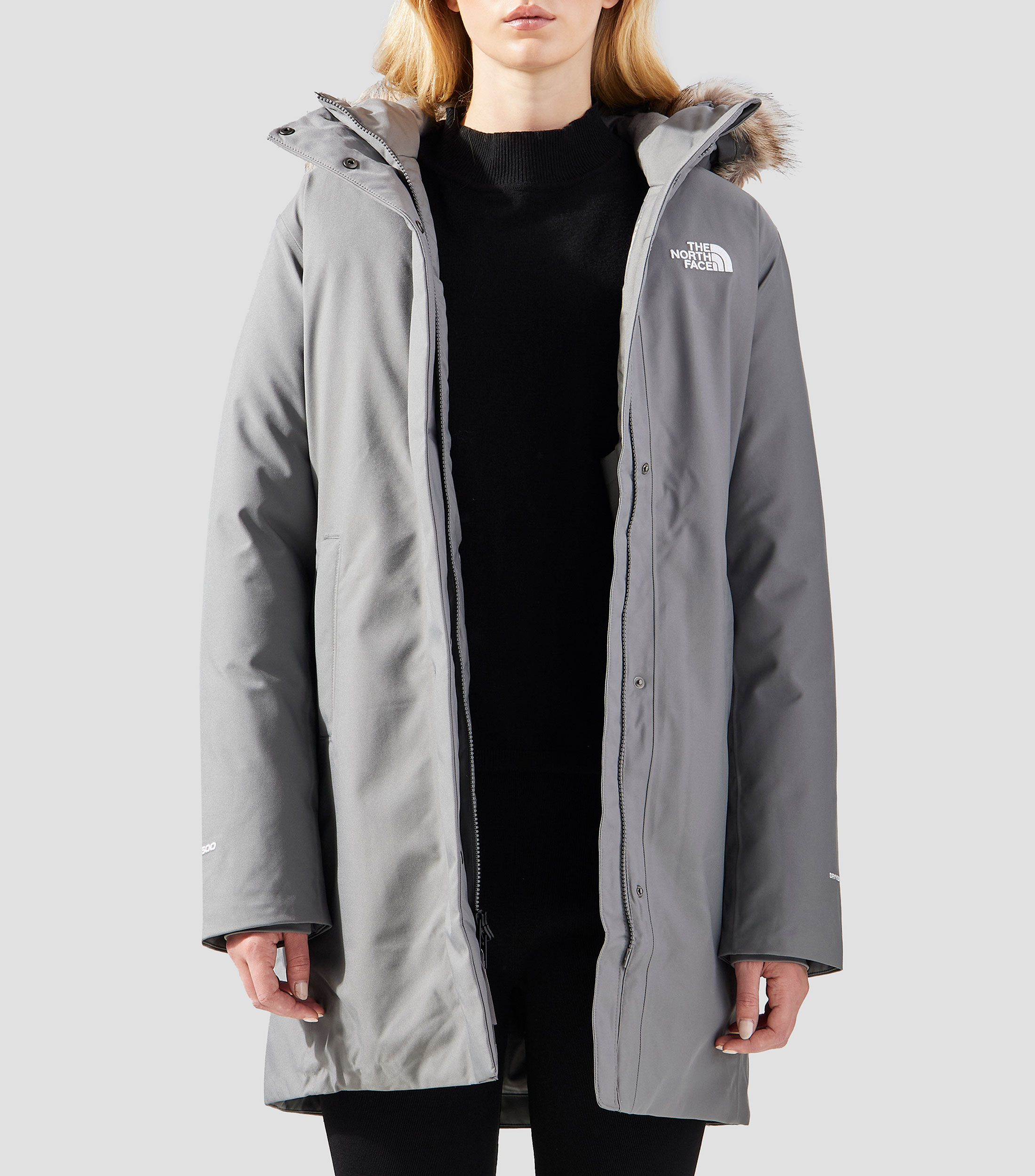 Chamarra parka con capucha Mujer