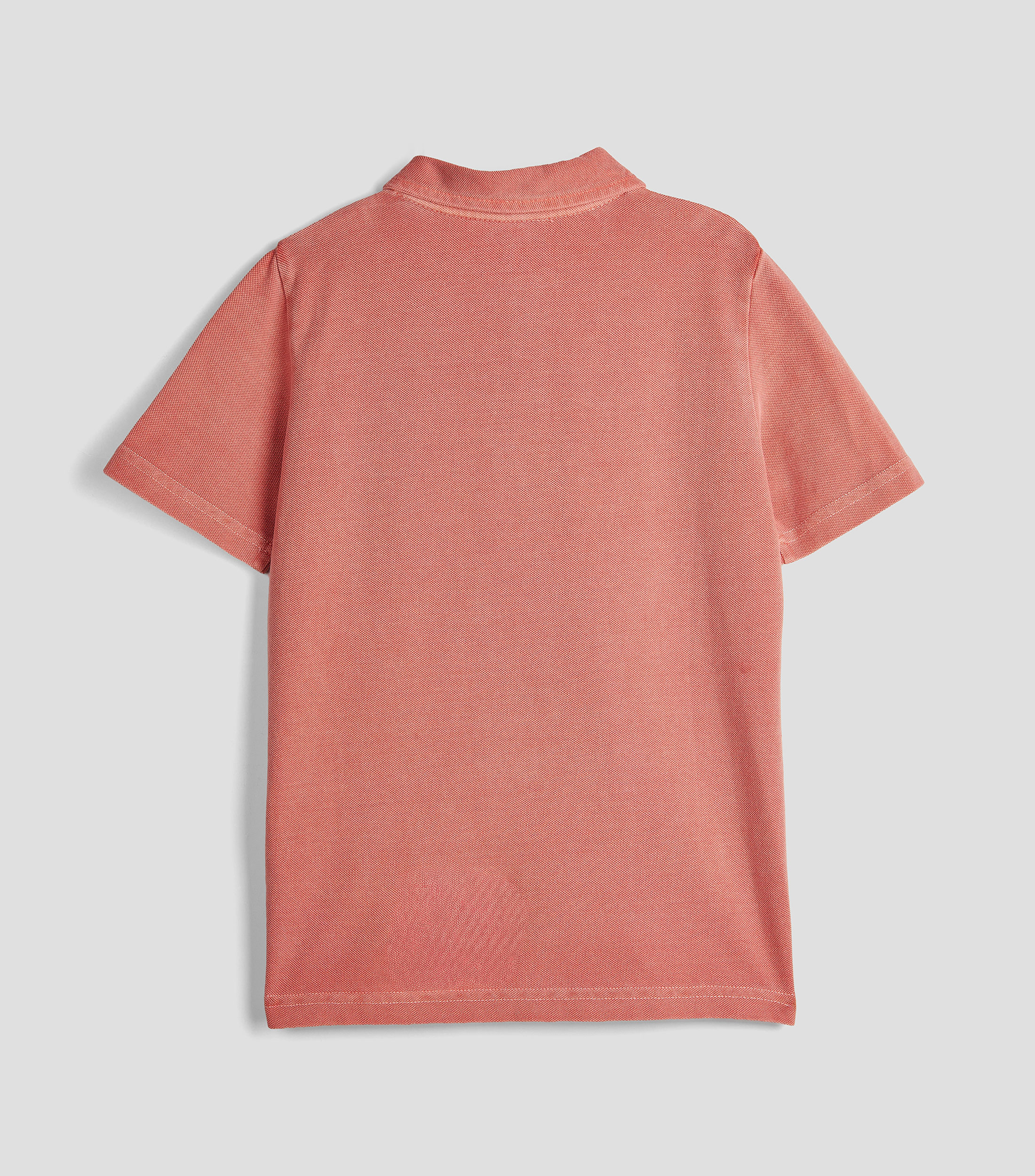 Playera tipo polo manga corta lisa Niño