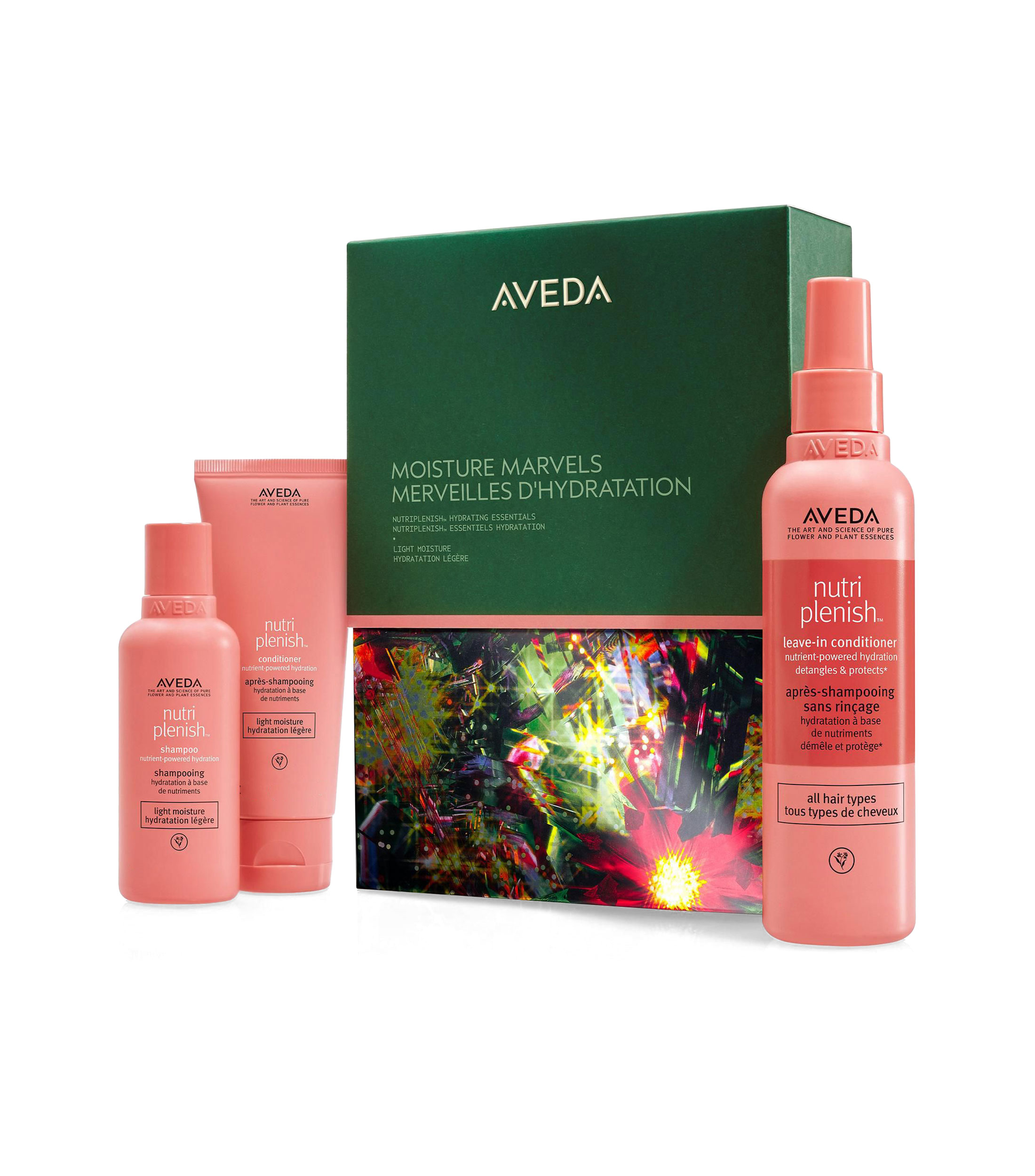 Set de hidratación ligera para cabello delgado a medio Mujer