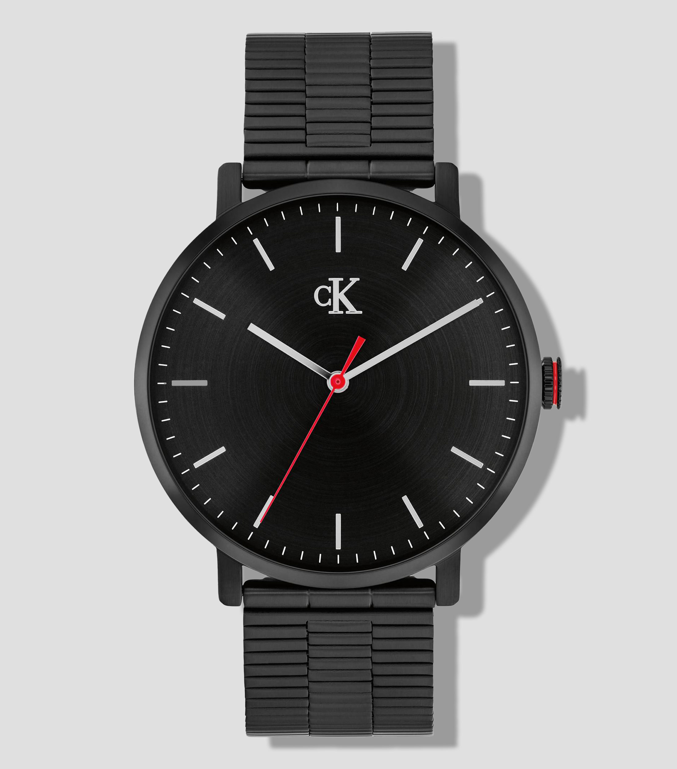 Reloj para hombre Real casual, negro