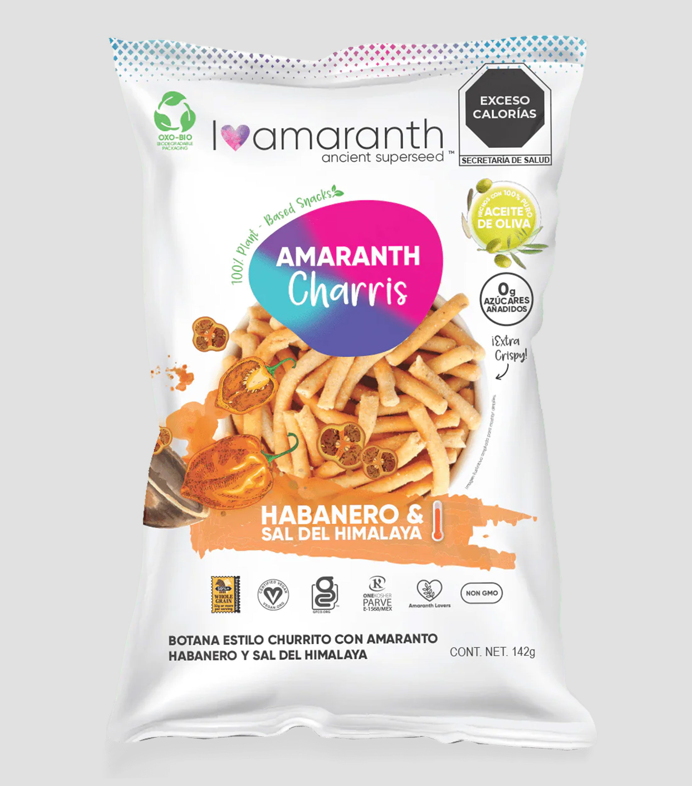 Charris Habanero y Sal del Himalaya, 142 gr