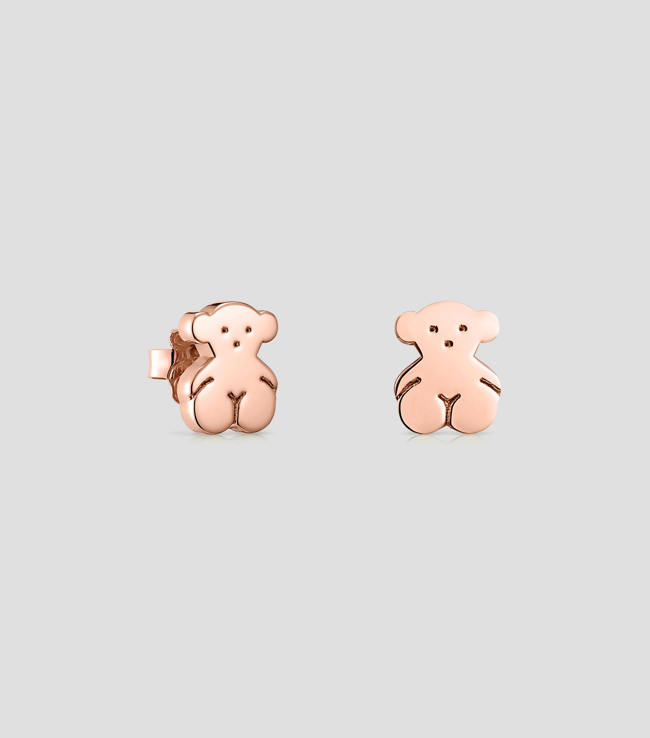 Aretes en plata con forma de oso Sweet Dolls Mujer