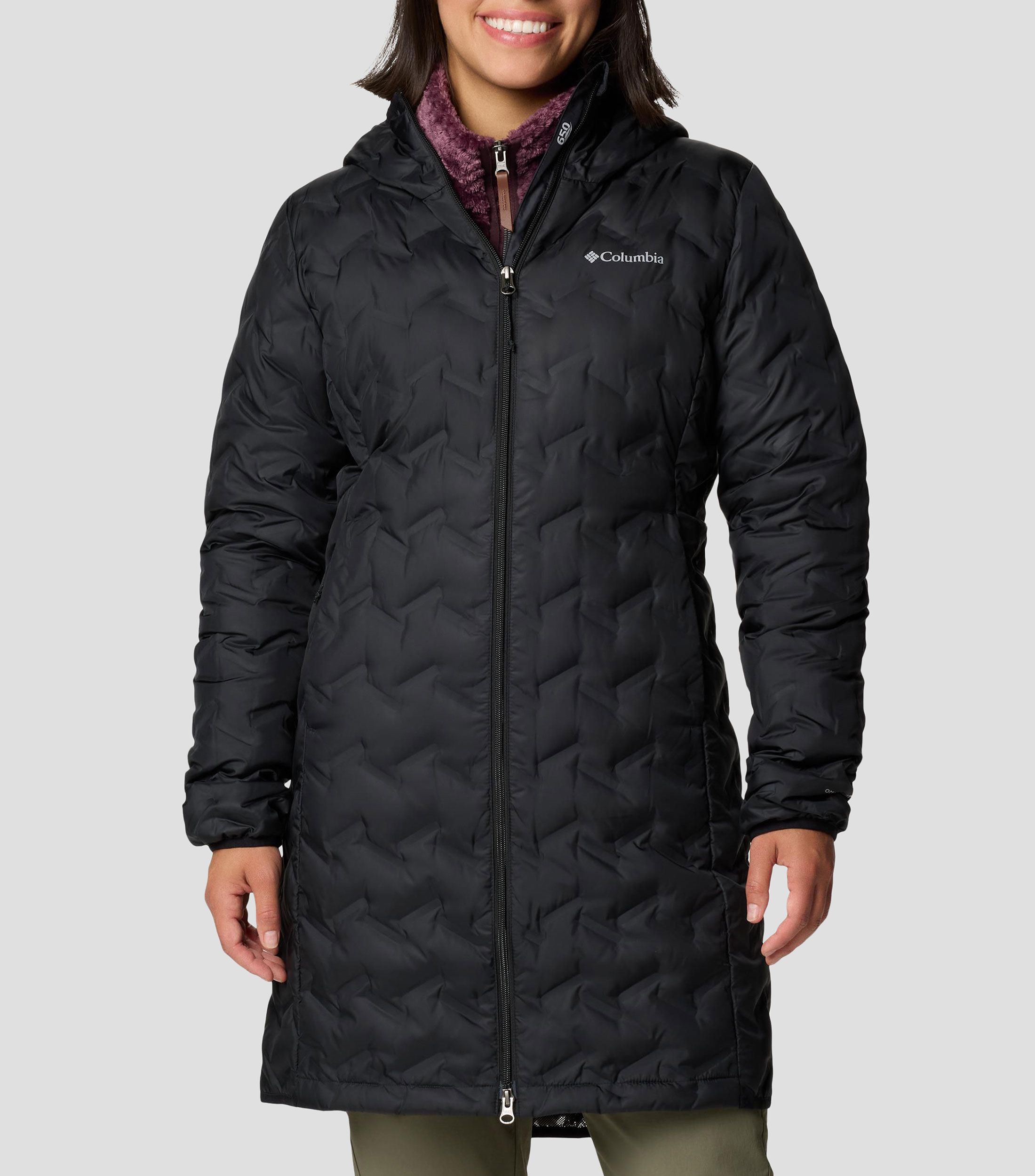 Chamarra Puffer para senderismo Delta Ridge II Mujer