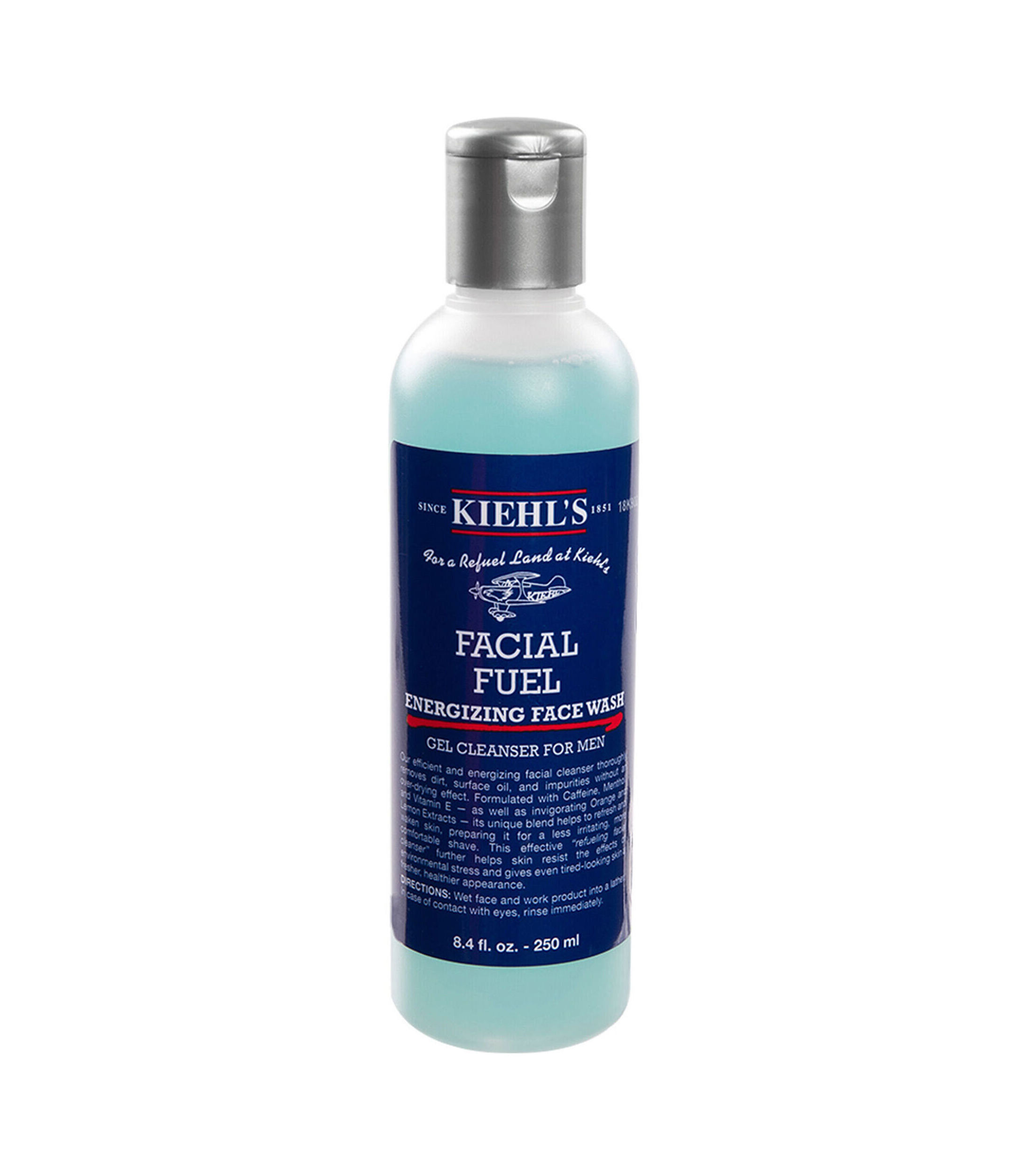 Kiehl's Limpiador reenergizante, Facial Fuel Energizing Face Wash, 250