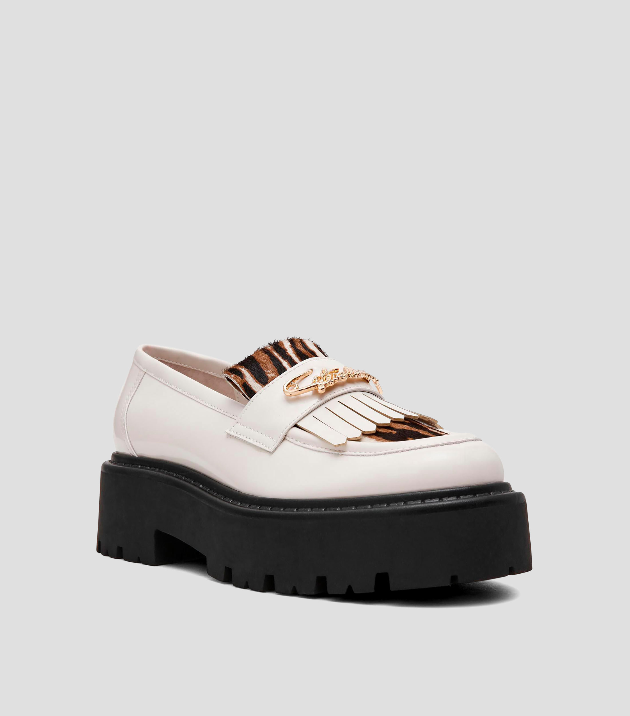 Zapatos casuales slip on con plataforma Mujer