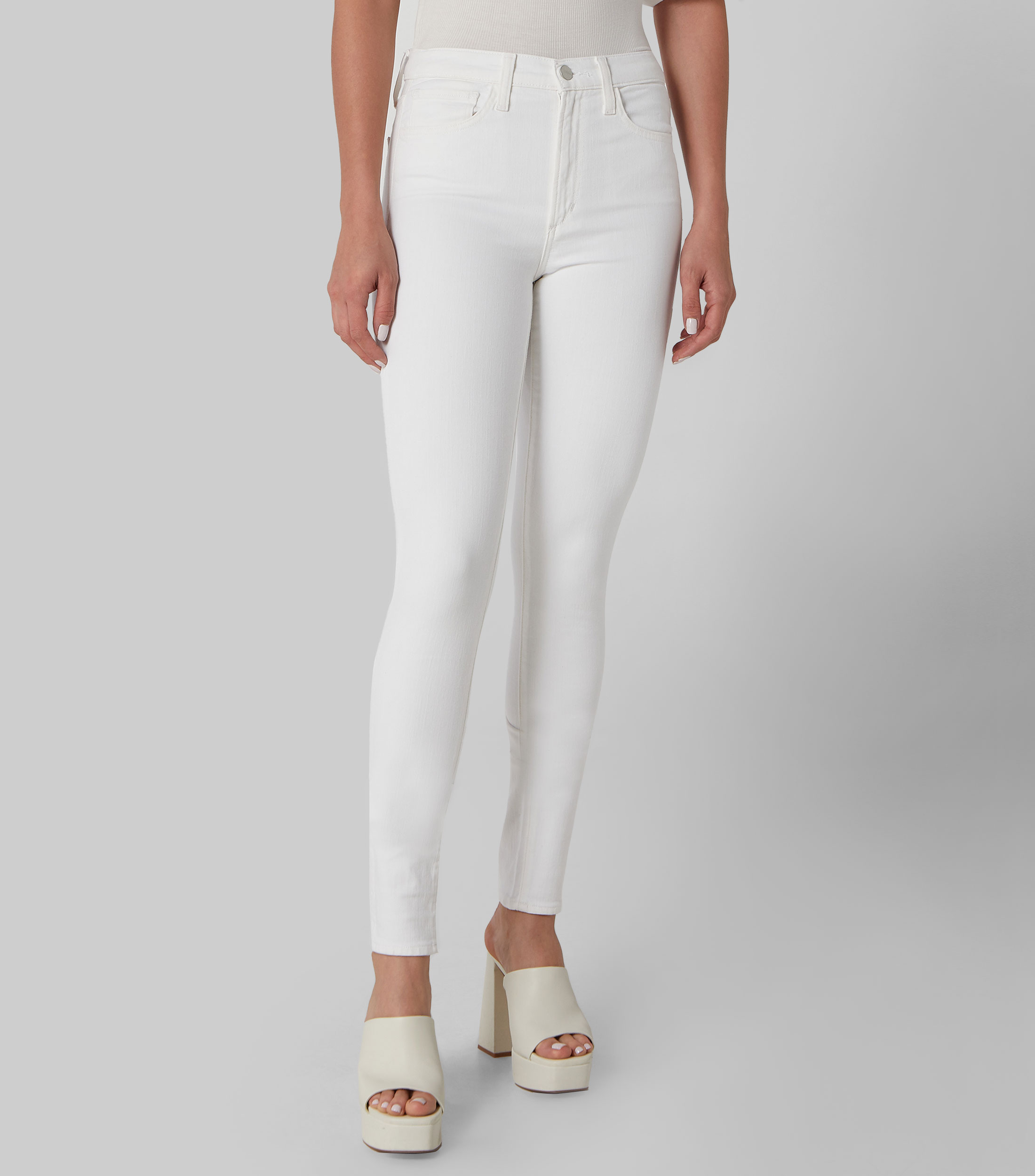JOE'S Womens White Skinny Jeans