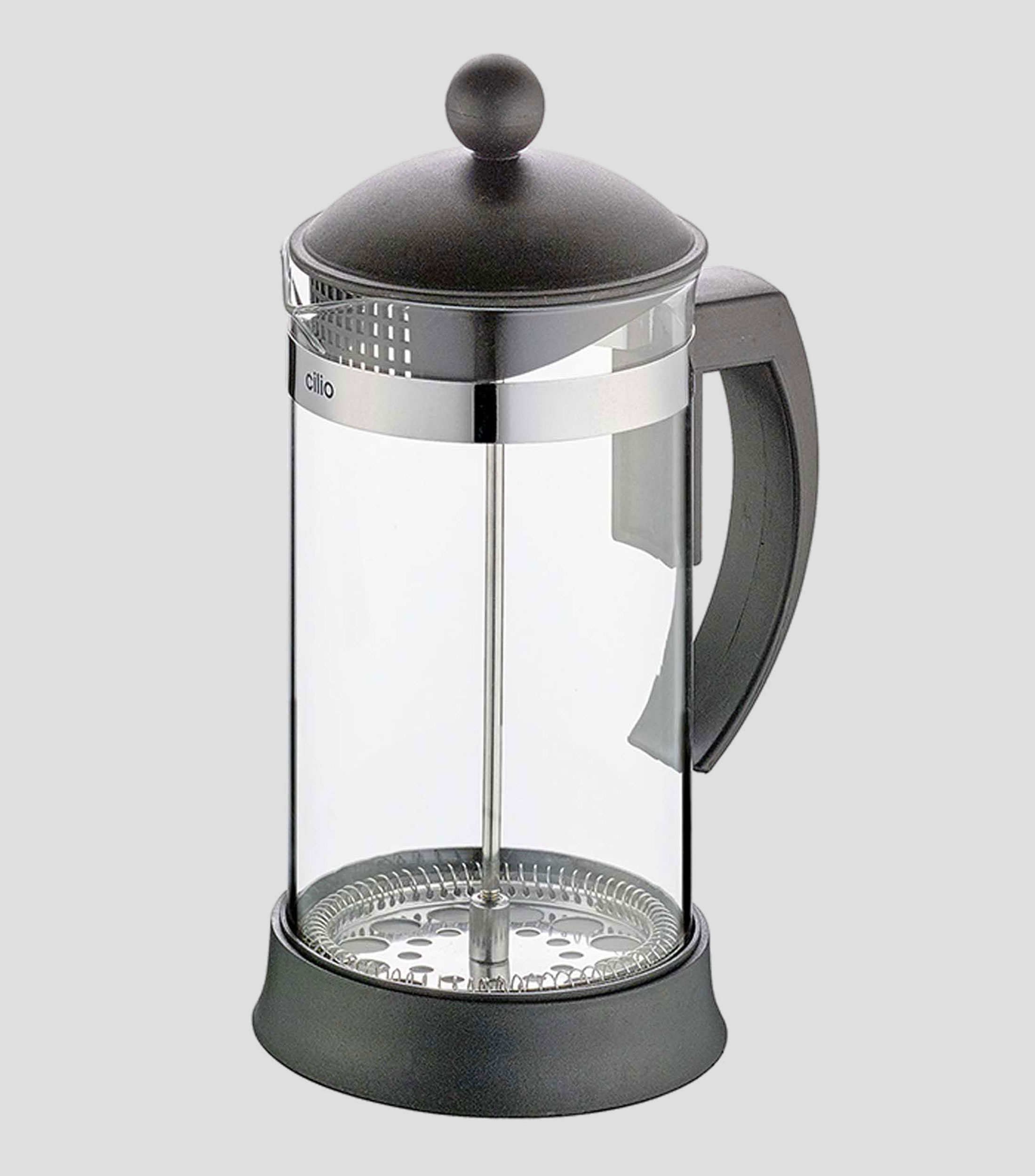 Prensa Para Cafe Plastico Vidrio 1L