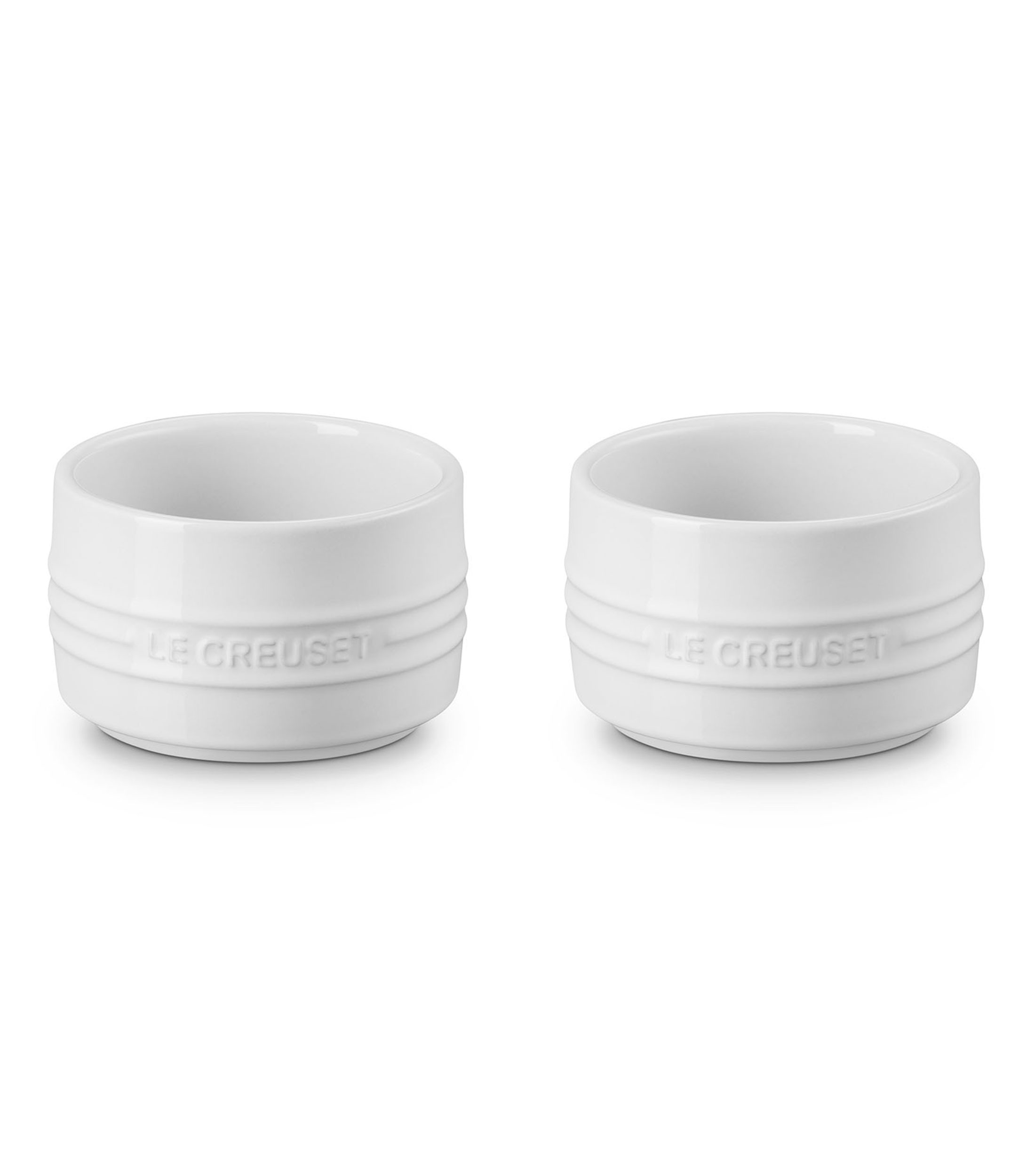 SET 2 RAMEKINES 200ML WHITE
